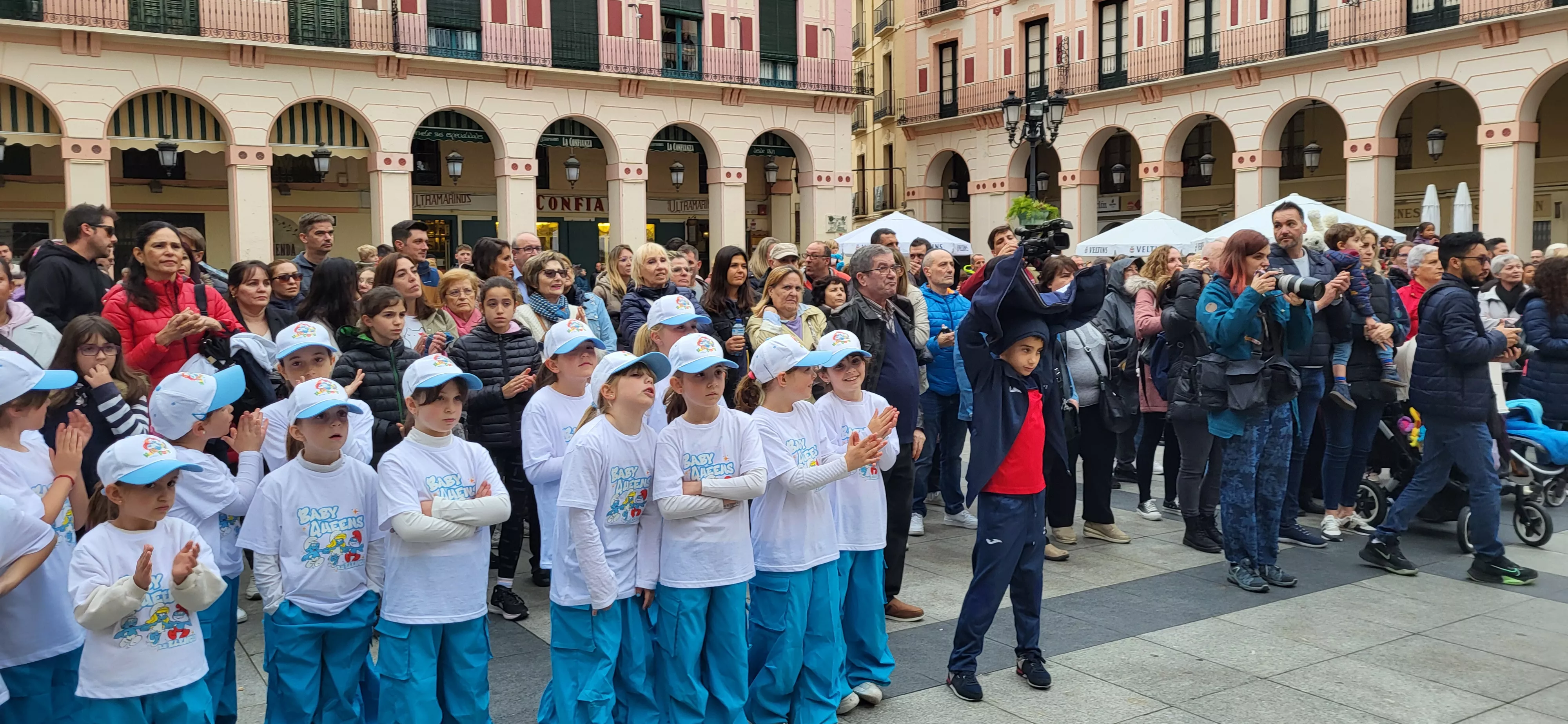 Celebración del Día Internacional de la Danza en Huesca. Foto Mercedes Manterola