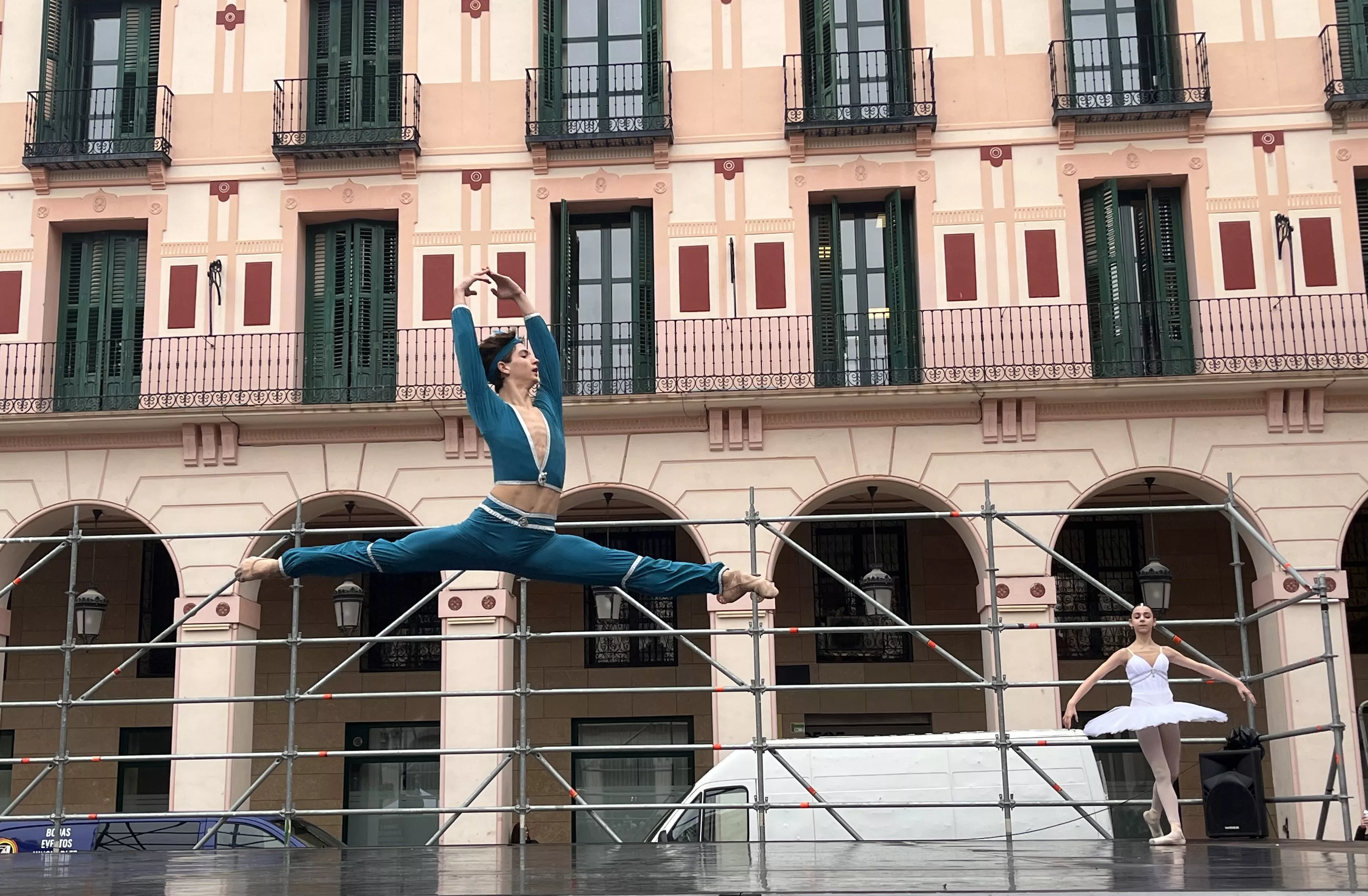Celebración del Día Internacional de la Danza en Huesca. Foto Mercedes Manterola