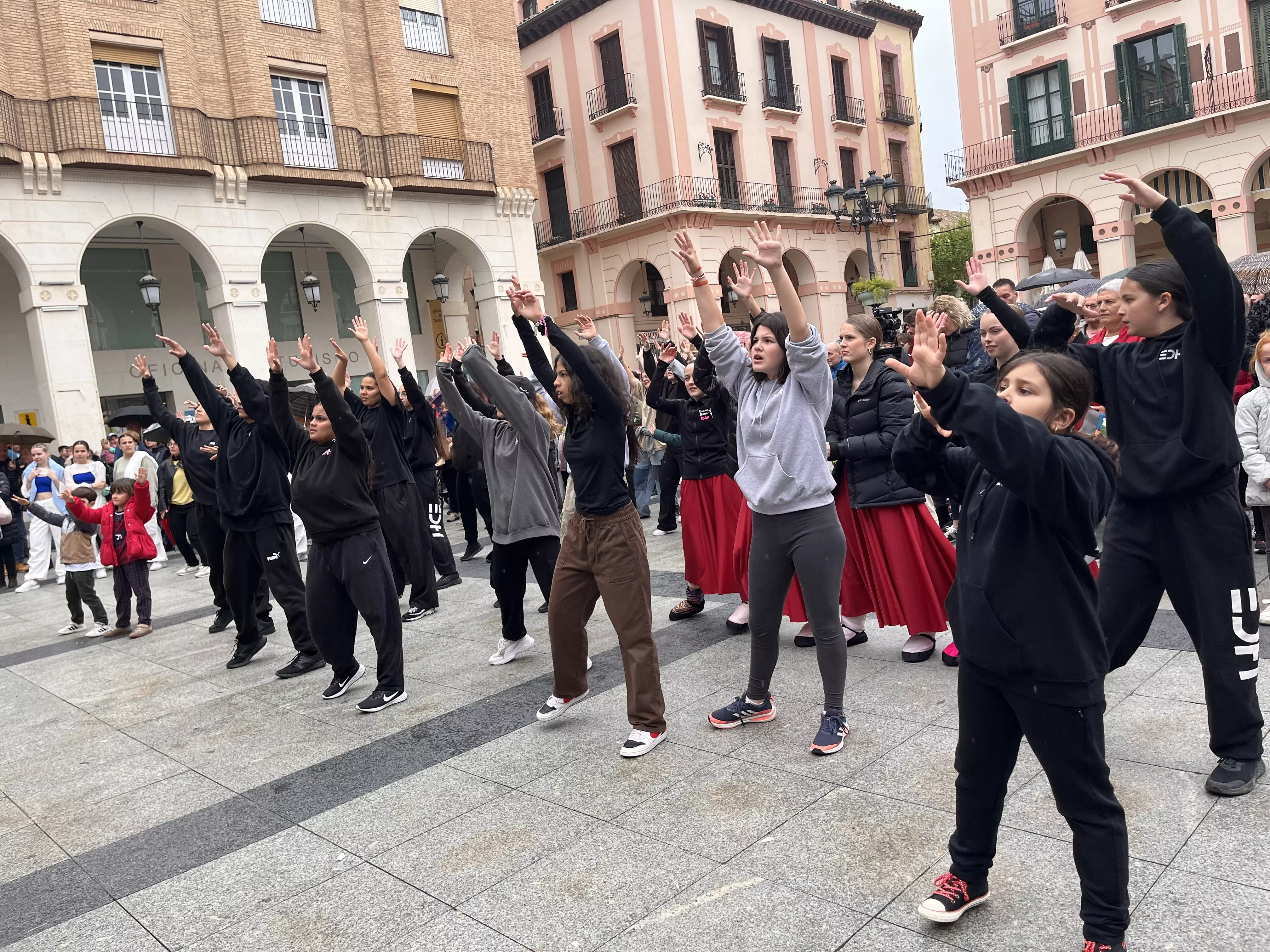 Celebración del Día Internacional de la Danza en Huesca. Foto Mercedes Manterola