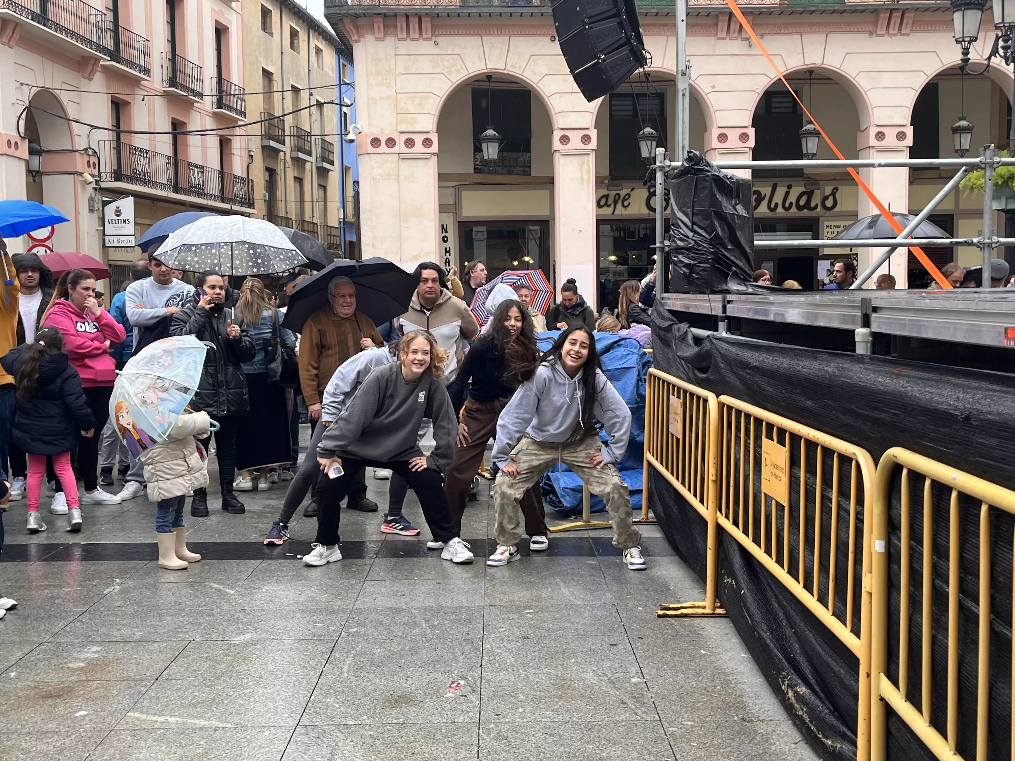 Celebración del Día Internacional de la Danza en Huesca. Foto Mercedes Manterola
