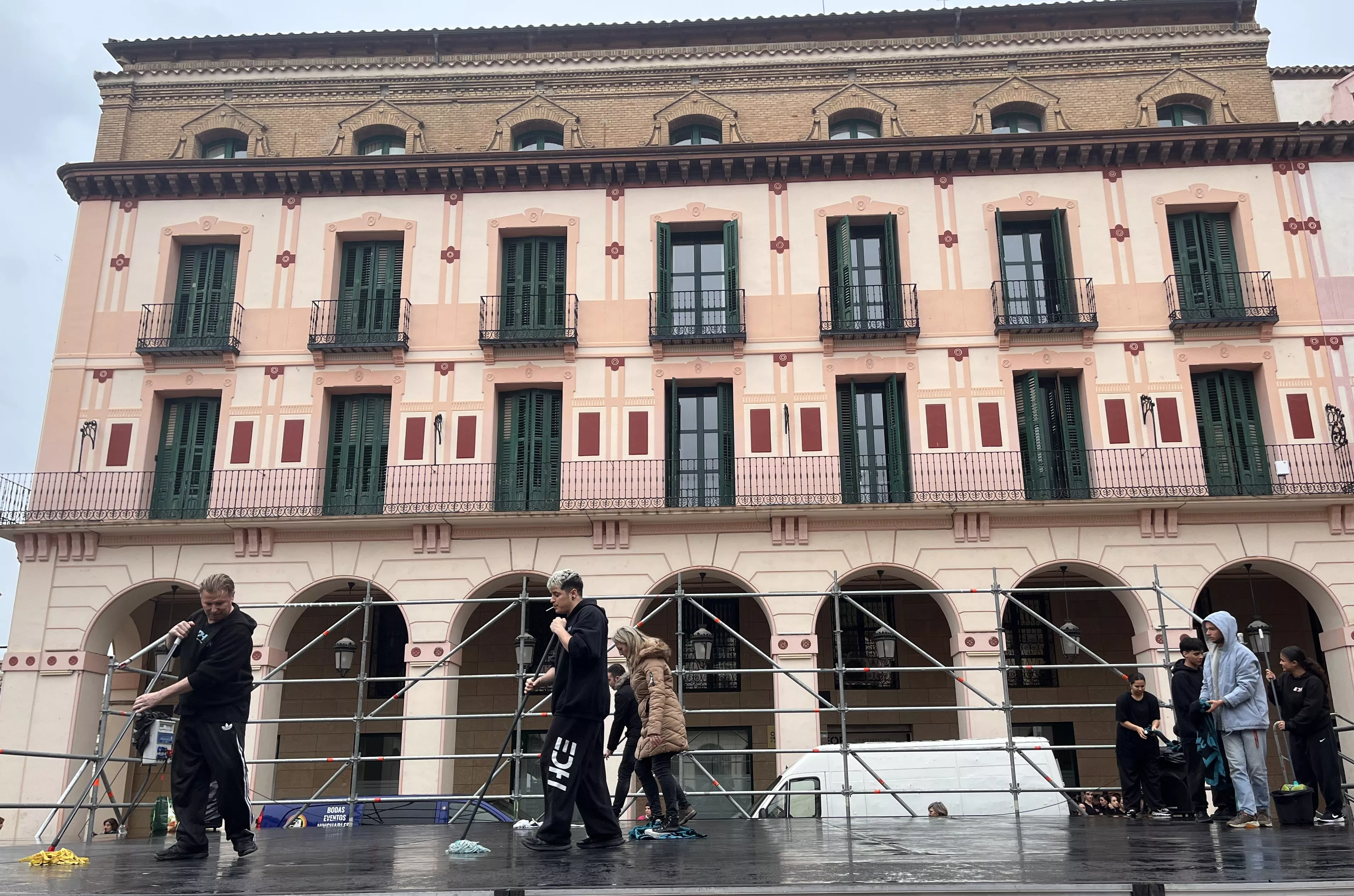 Celebración del Día Internacional de la Danza en Huesca. Foto Mercedes Manterola