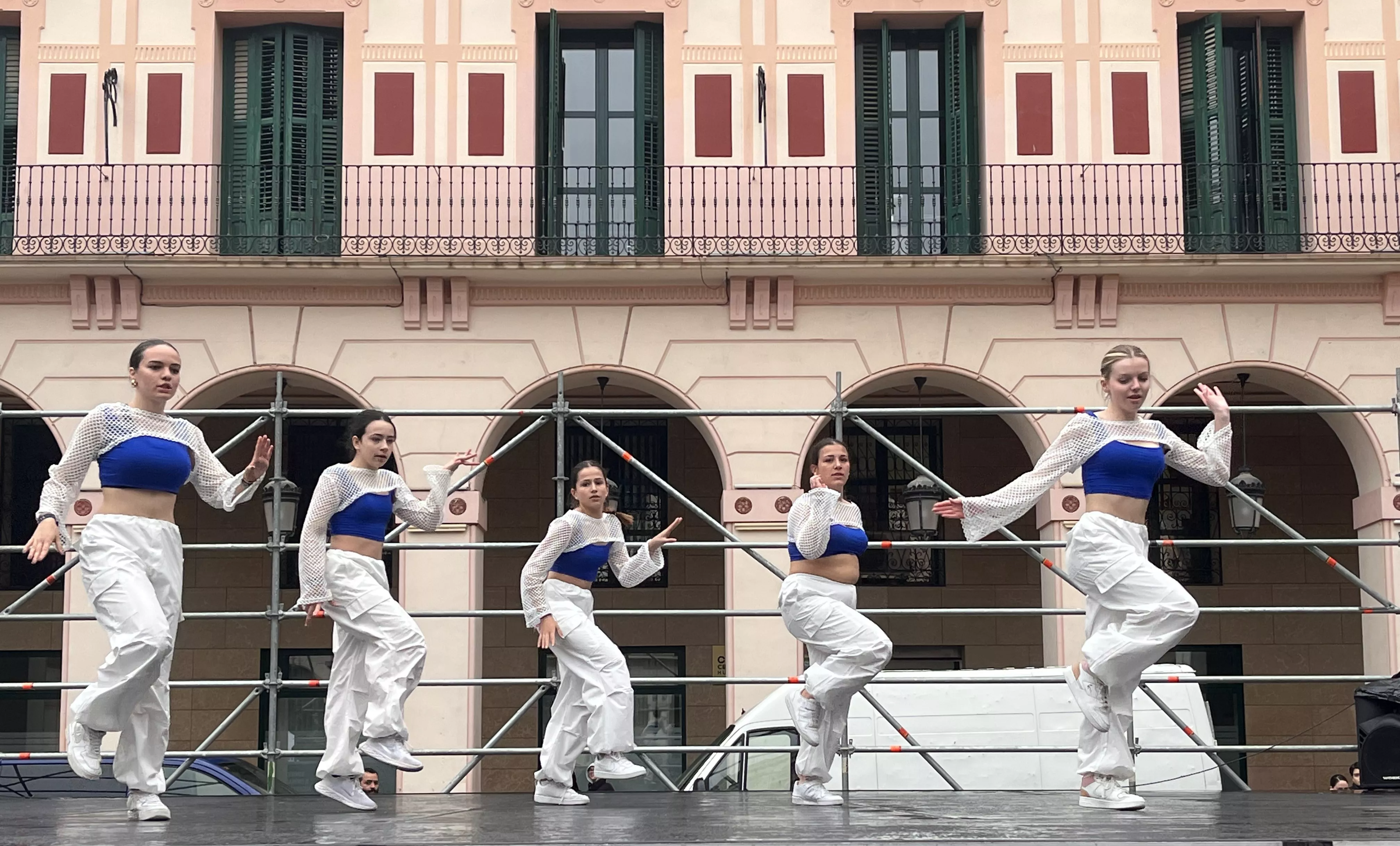 Celebración del Día Internacional de la Danza en Huesca. Foto Mercedes Manterola