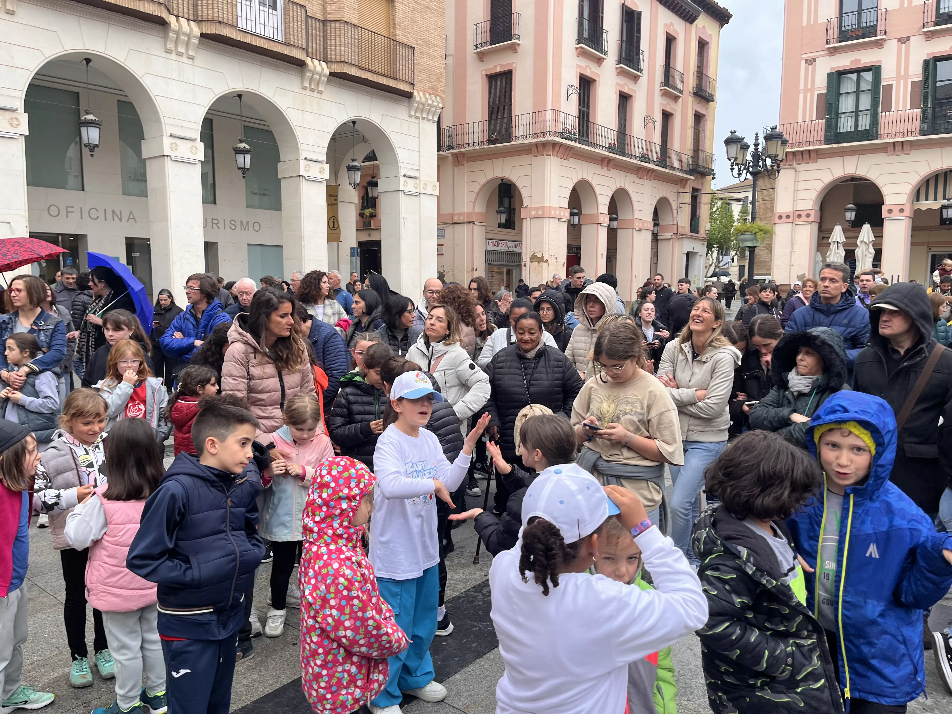 Celebración del Día Internacional de la Danza en Huesca. Foto Mercedes Manterola