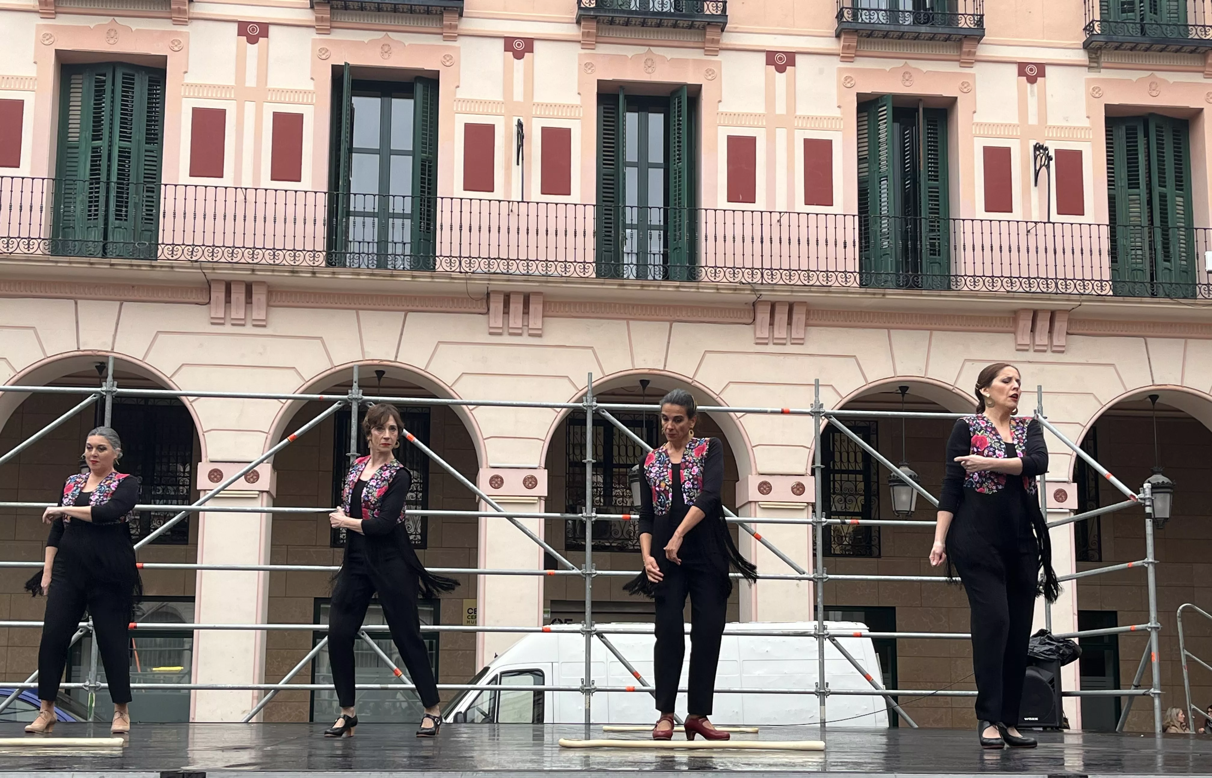 Celebración del Día Internacional de la Danza en Huesca. Foto Mercedes Manterola
