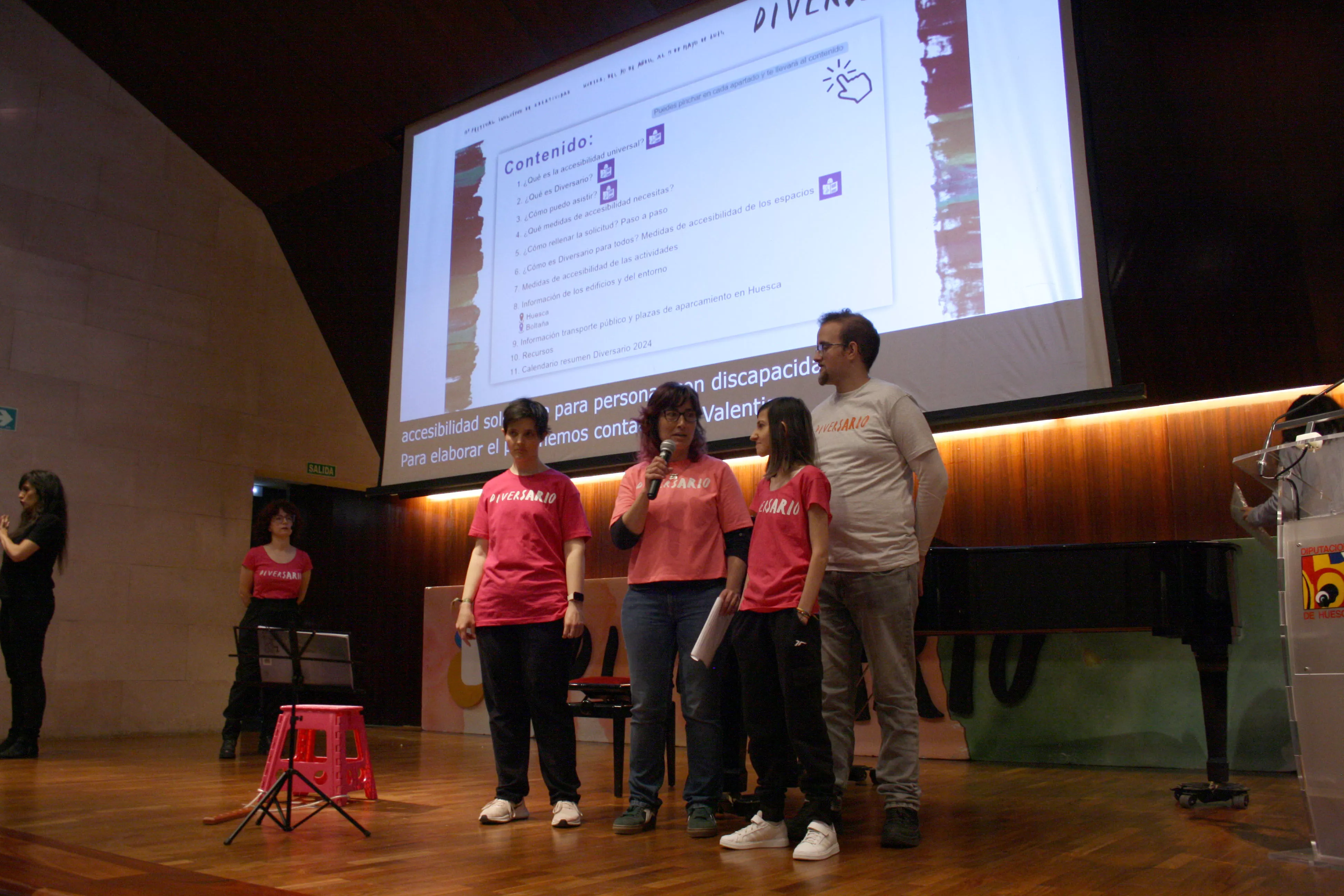 Inauguración de la 5ª edición de Diversario. Foto Meliza Armoa