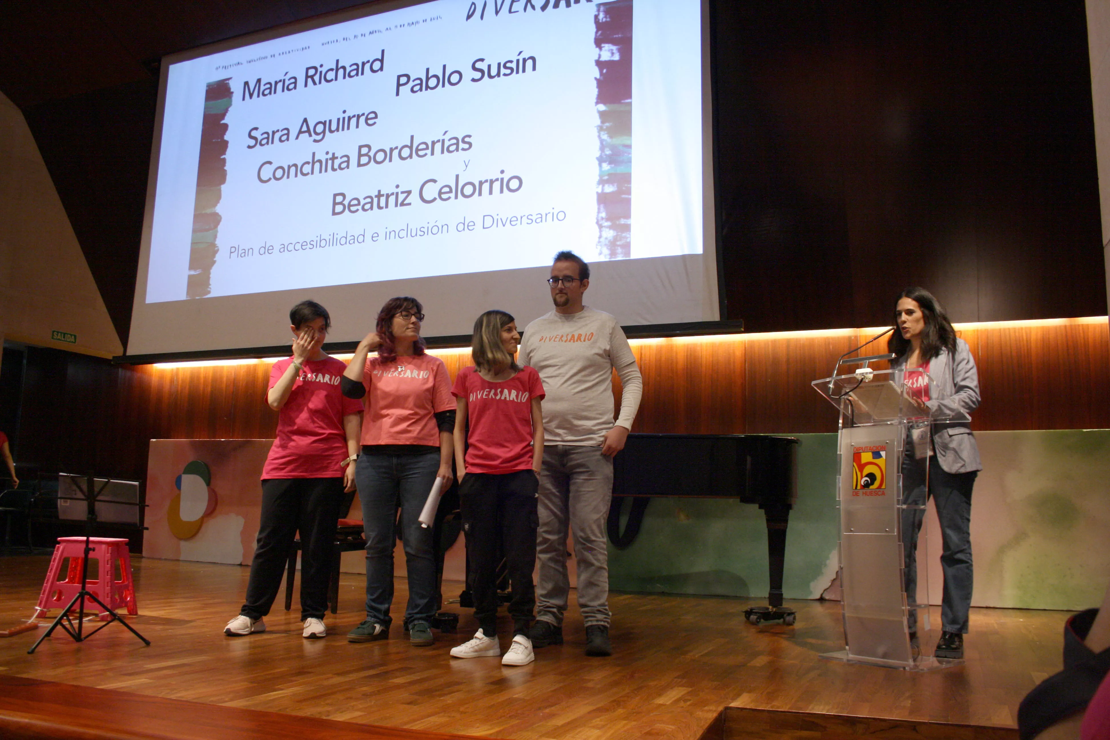 Inauguración de la 5ª edición de Diversario. Foto Meliza Armoa