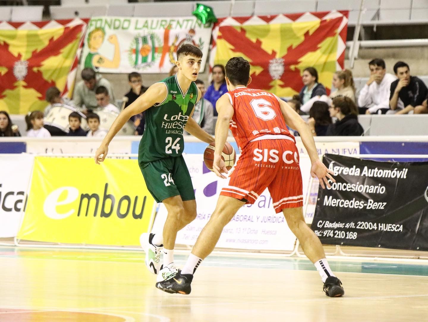 Rubén de Celis en un momento del partido en el Palacio. Foto: David Martínez