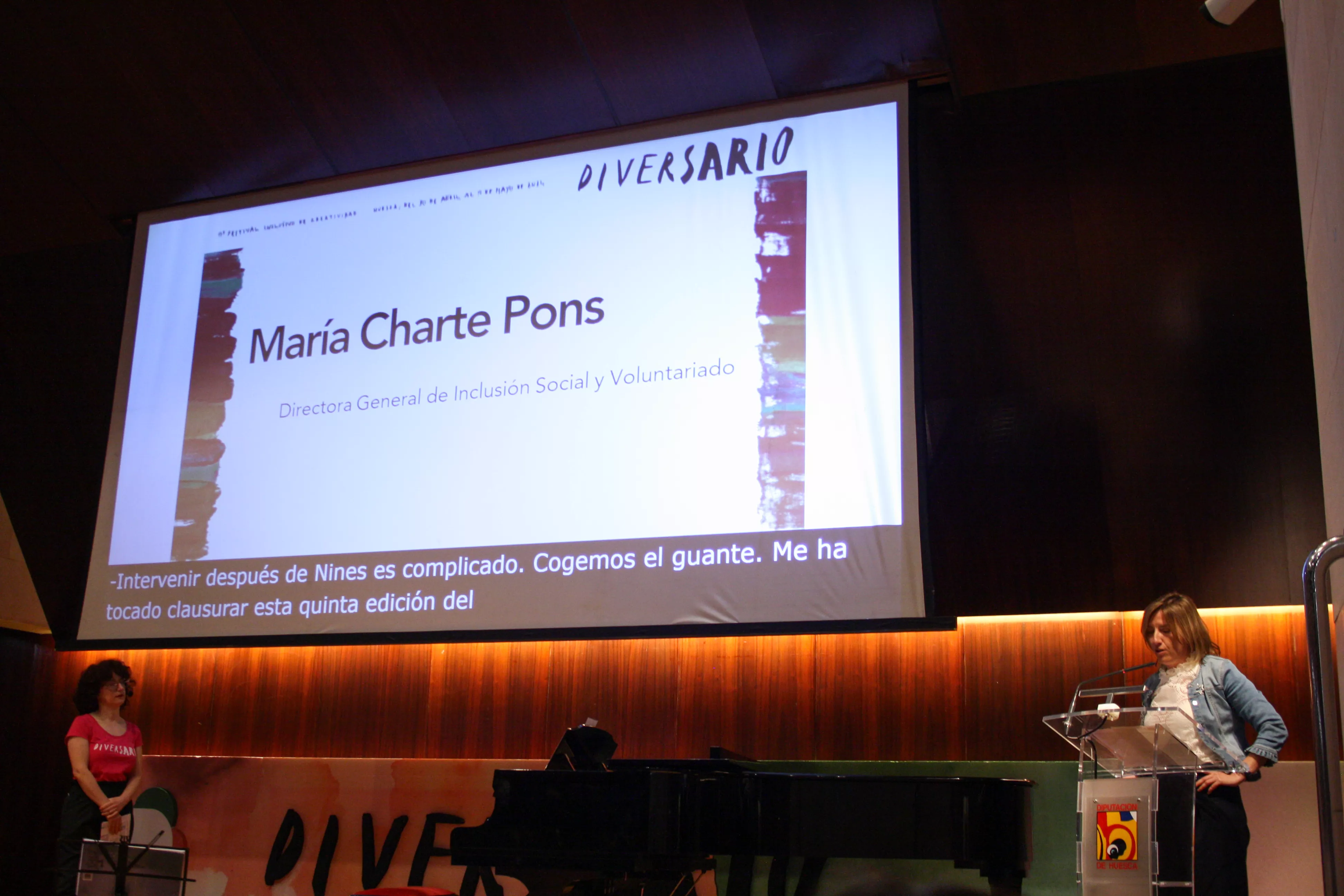 Inauguración de la 5ª edición de Diversario. Foto Meliza Armoa