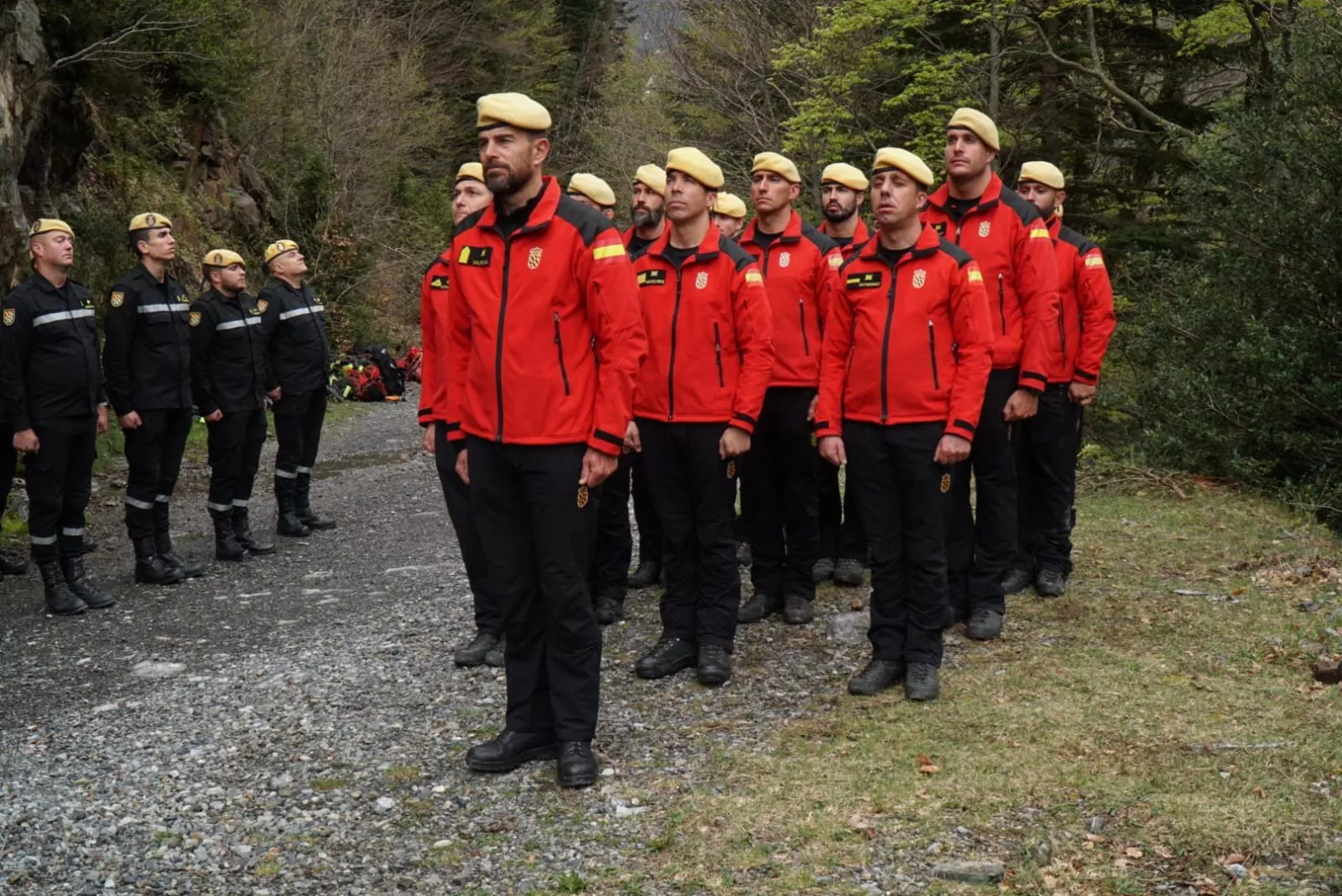 Homenaje de la UME a Víctor Martín Rebollo en Bujaruelo.