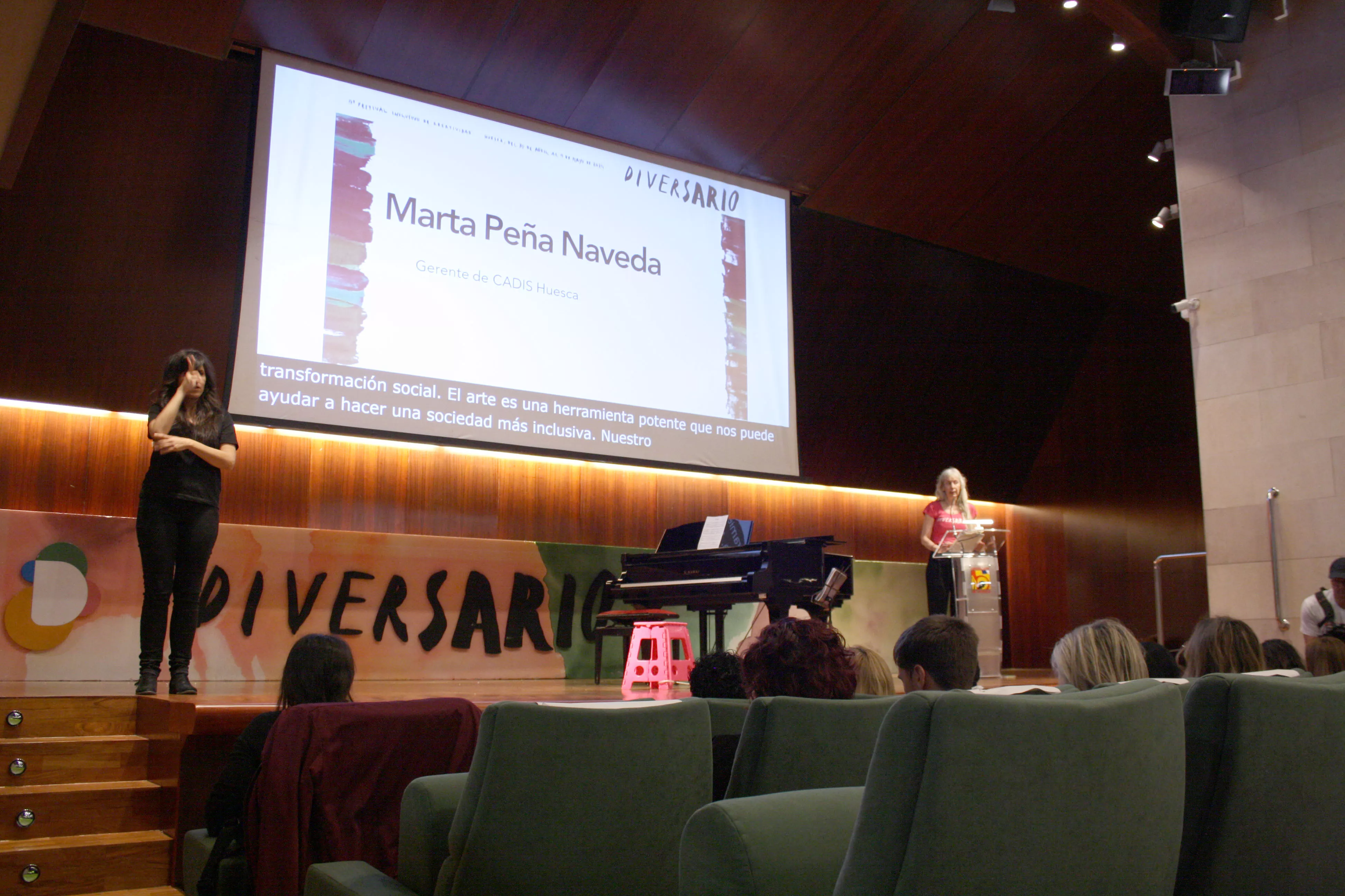 Inauguración de la 5ª edición de Diversario. Foto Meliza Armoa