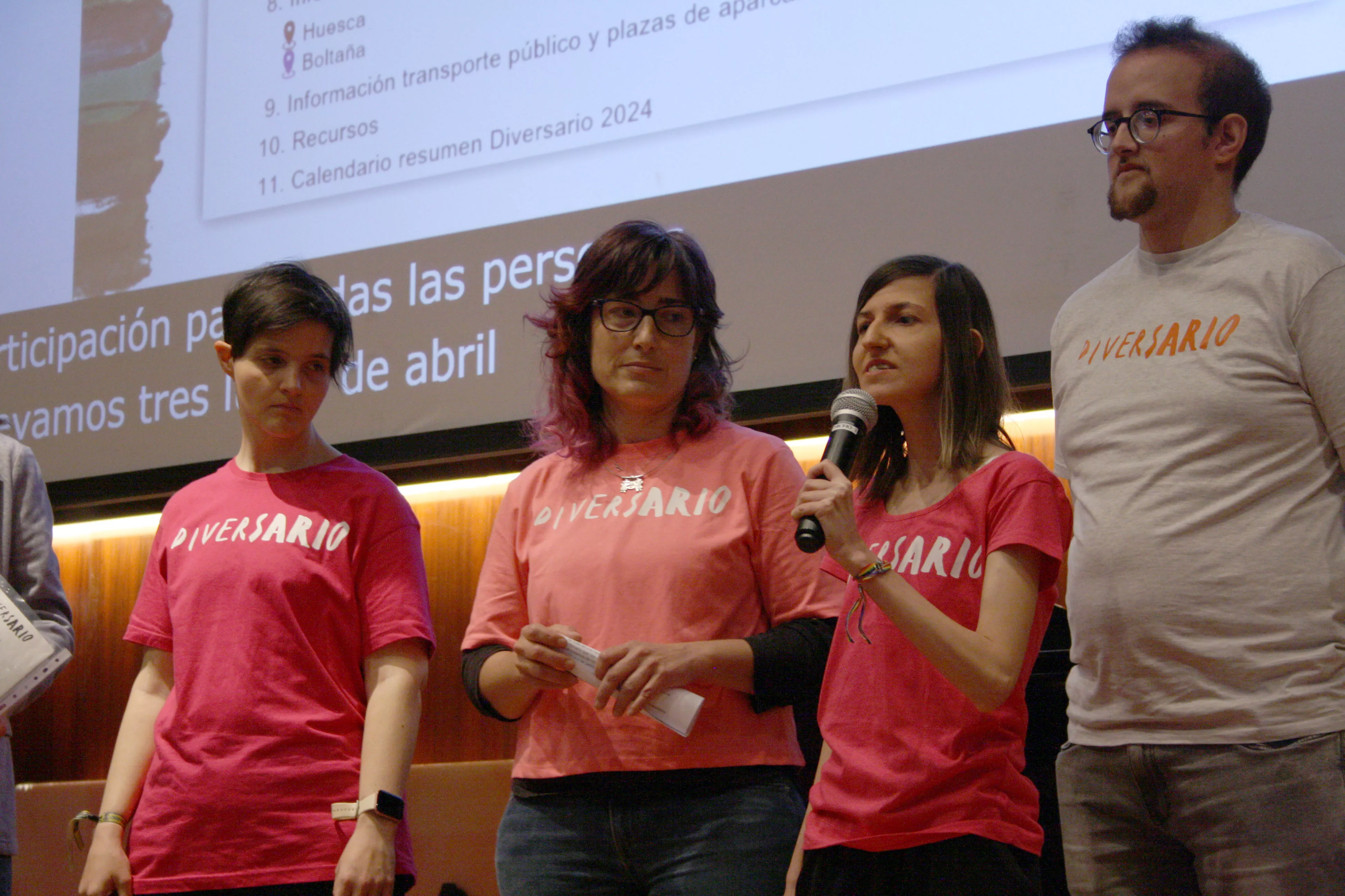 Inauguración de la 5ª edición de Diversario. Foto Meliza Armoa