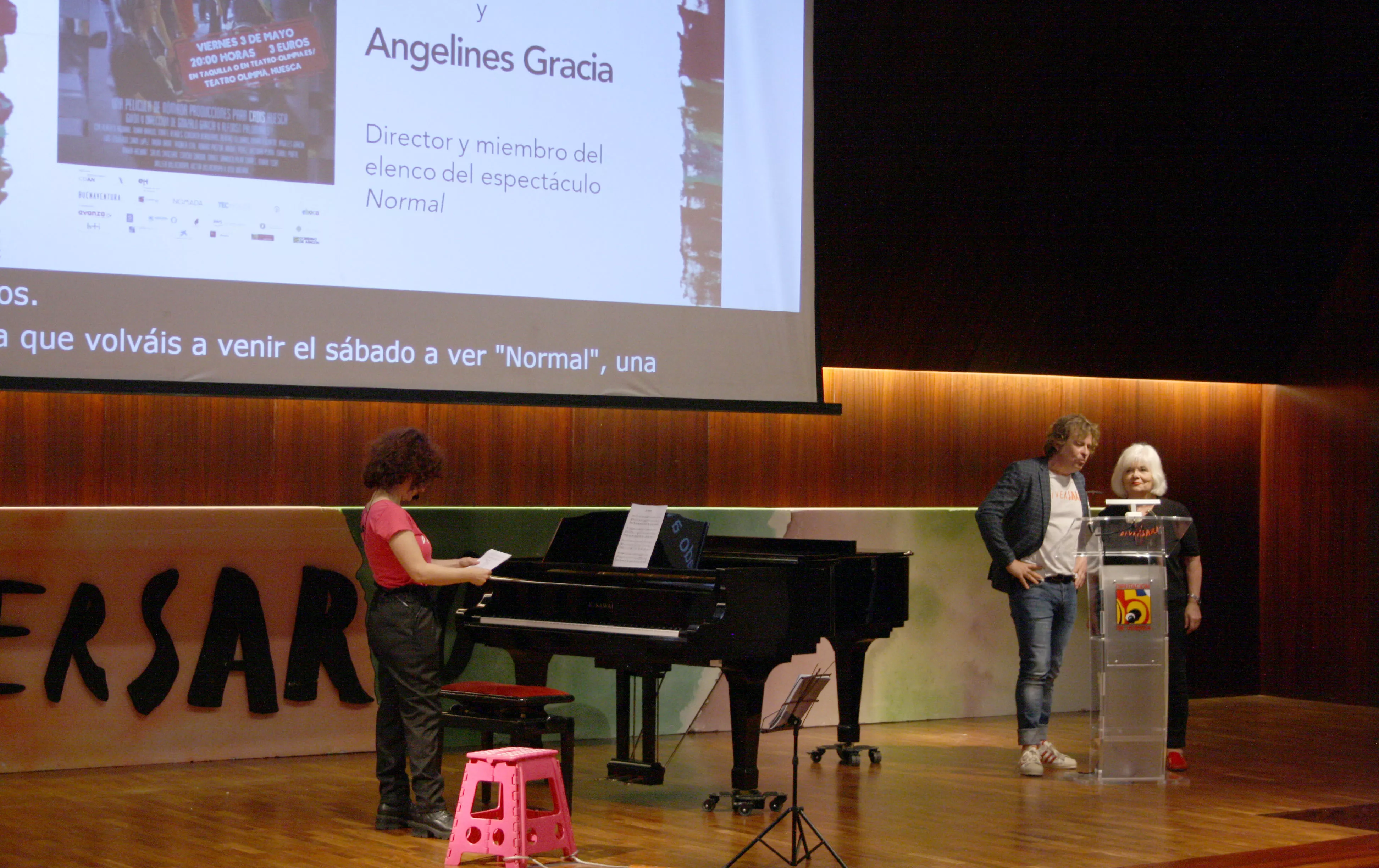 Inauguración de la 5ª edición de Diversario. Foto Meliza Armoa