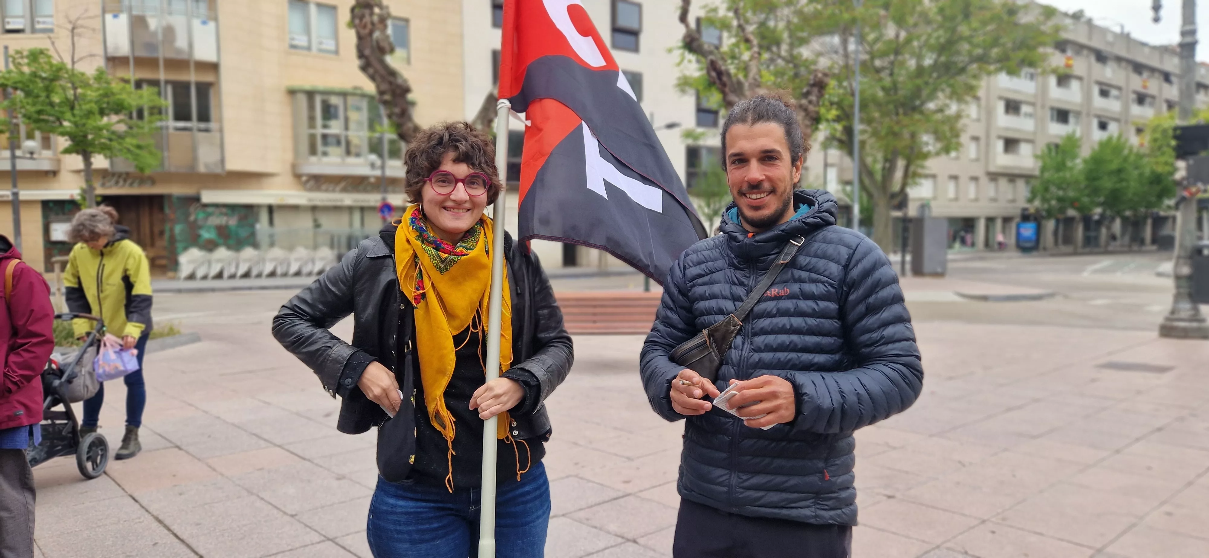 Manifestación de CNT y CGT el 1º de Mayo, Día de los Trabajadores. Foto Myriam Martínez