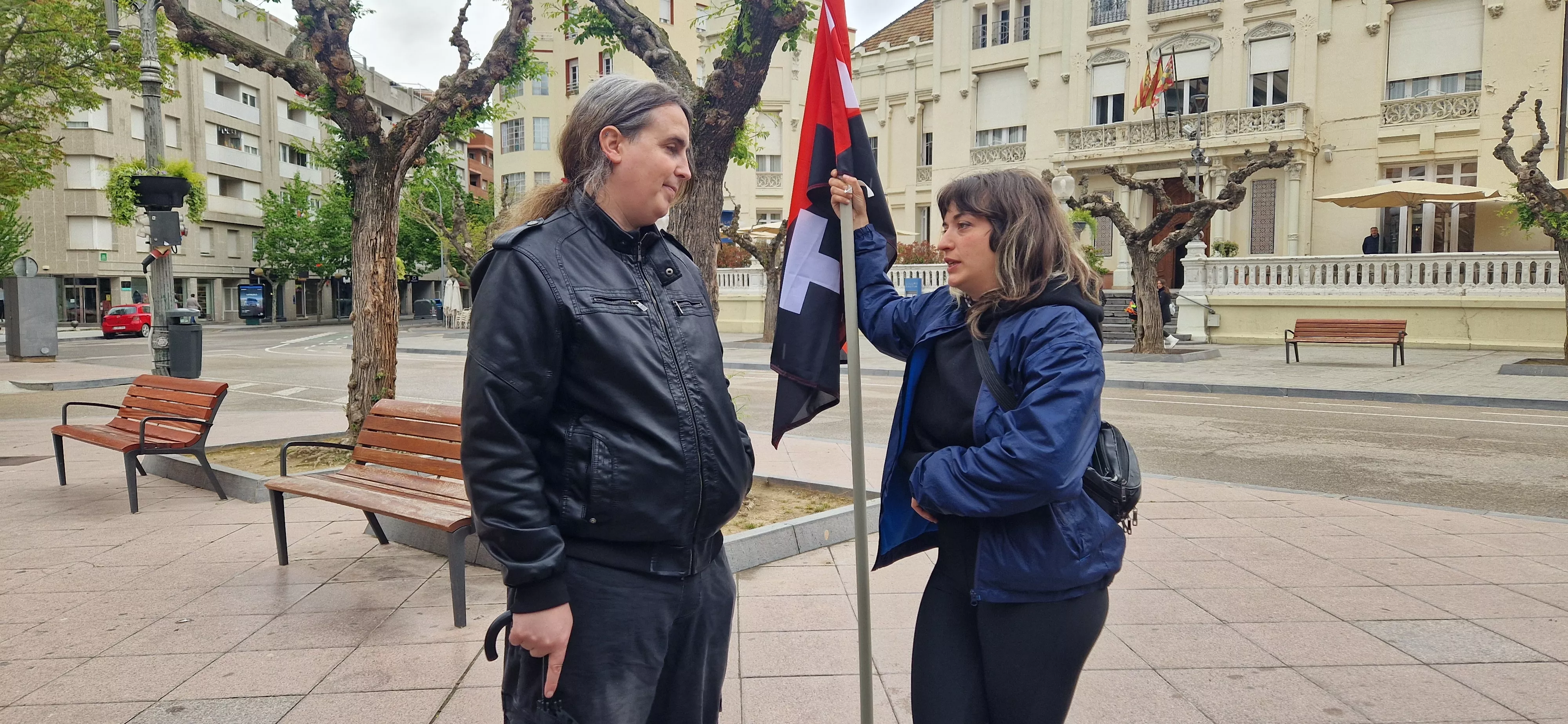 Manifestación de CNT y CGT el 1º de Mayo, Día de los Trabajadores. Foto Myriam Martínez