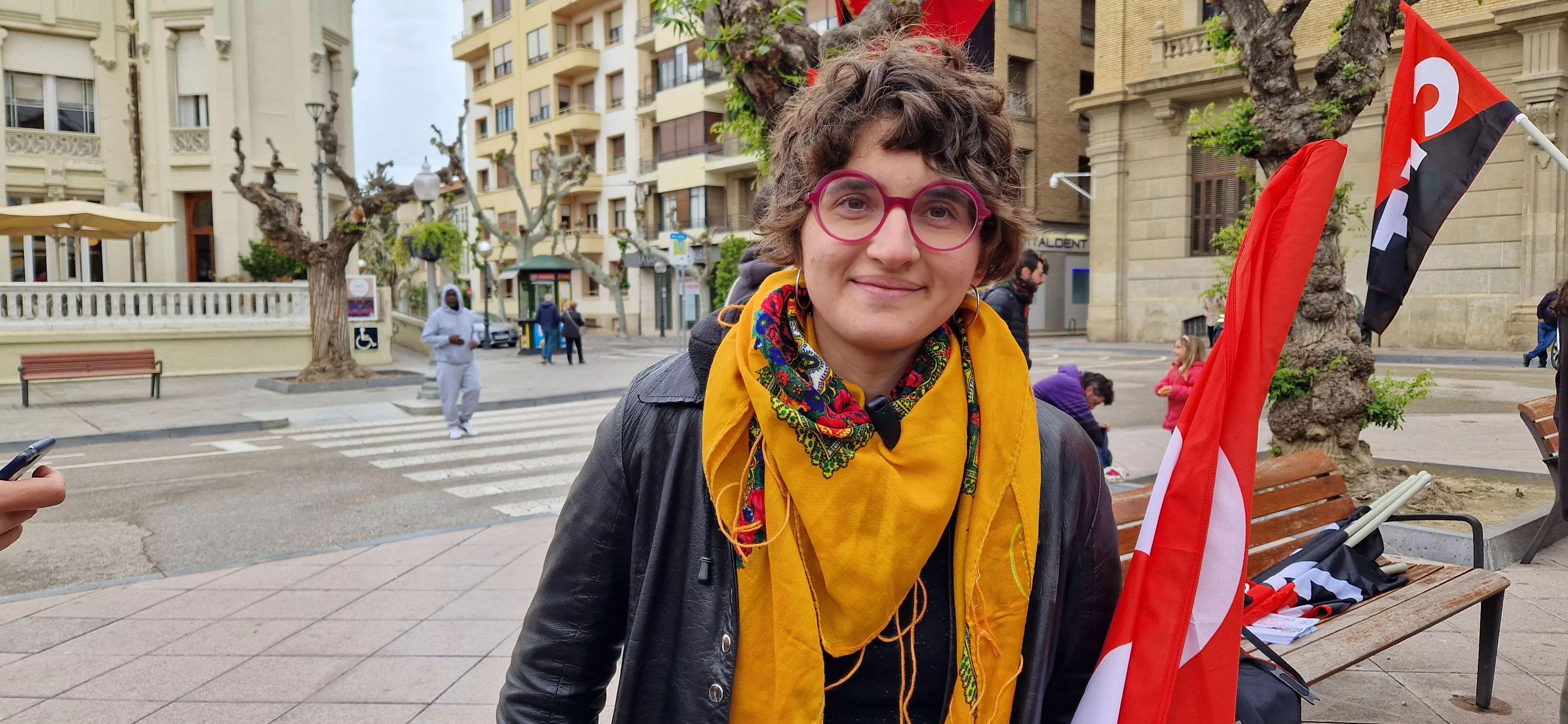 Manifestación de CGT y CNT el 1º de Mayo. Foto Myriam Martínez 