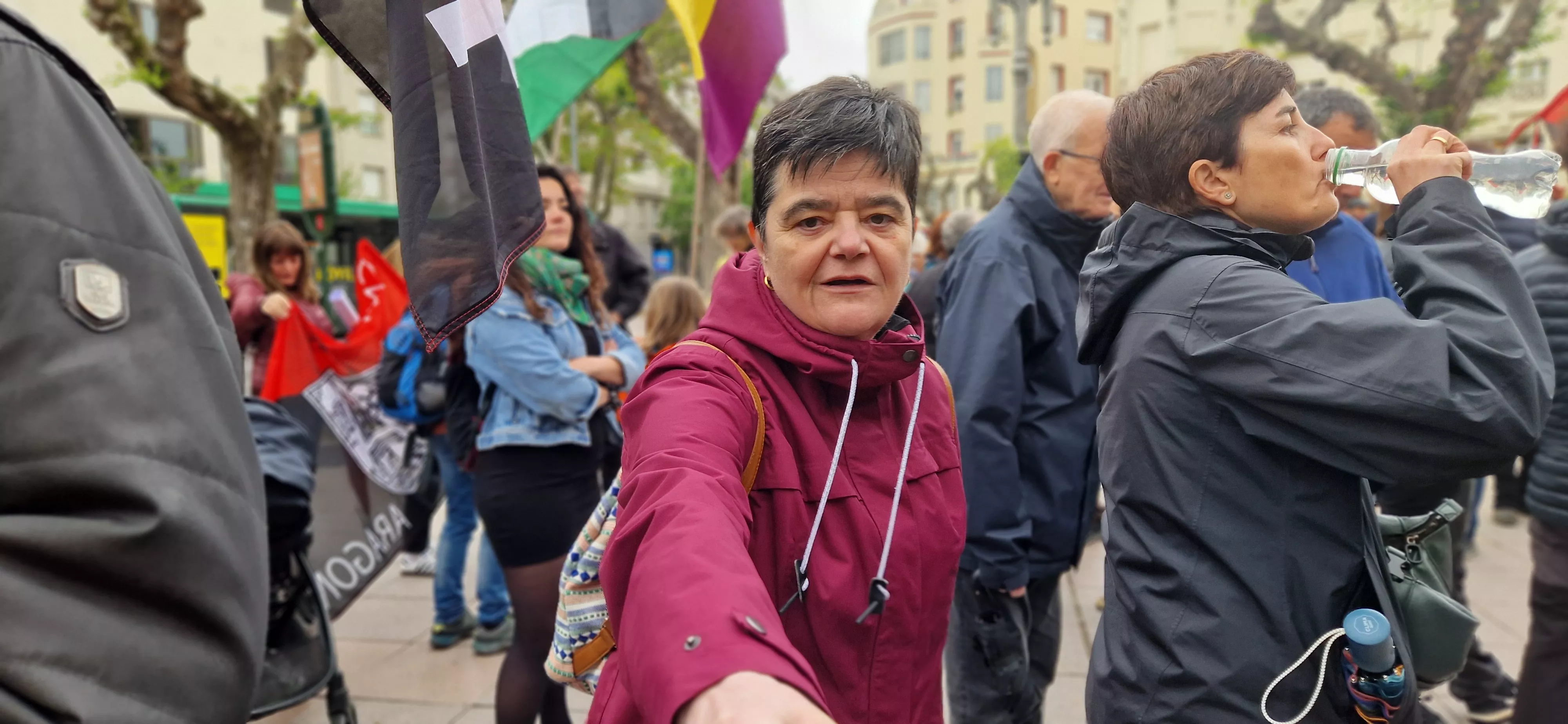 Manifestación de CGT y CNT el 1º de Mayo. Foto Myriam Martínez 