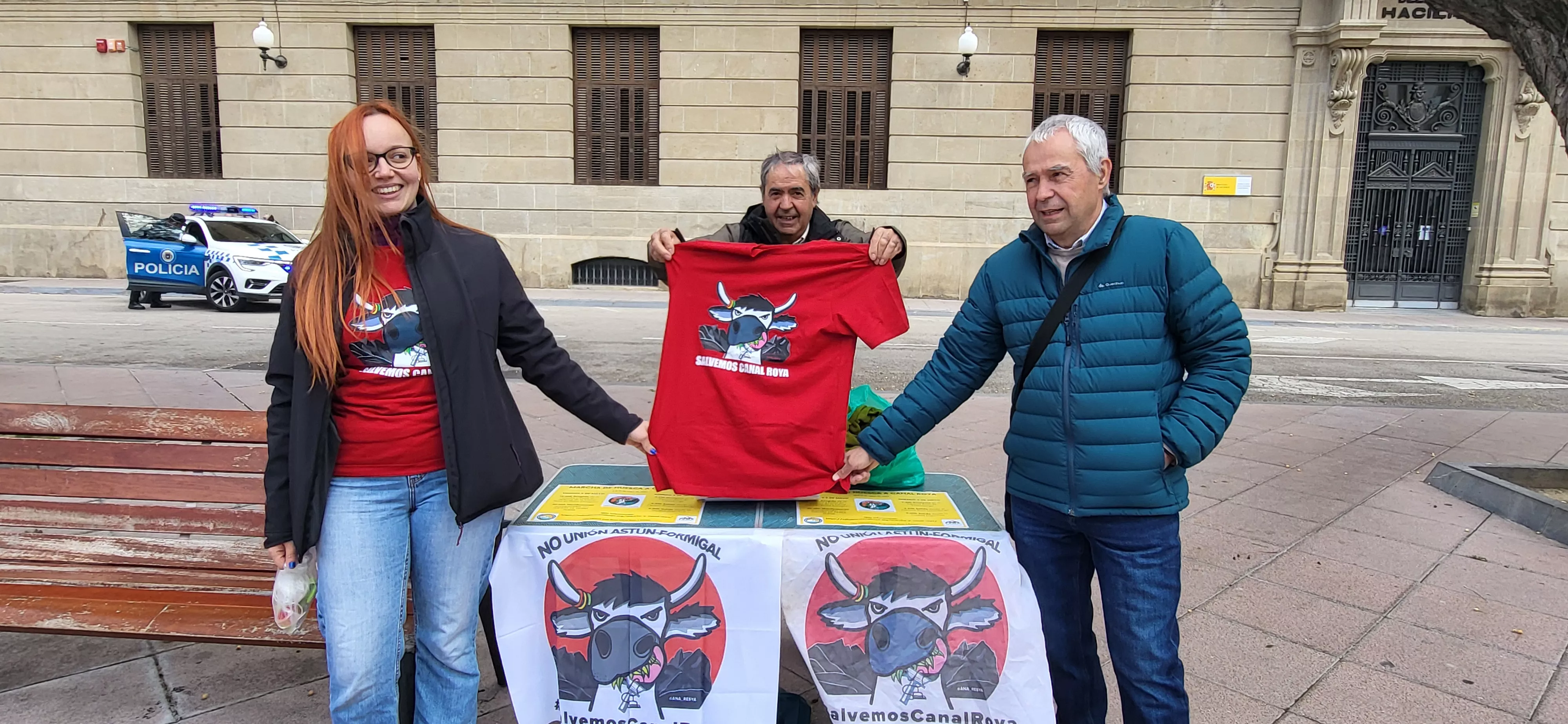 Manifestación del 1º de Mayo de UGT y CCOO en Huesca. Foto Mercedes Manterola