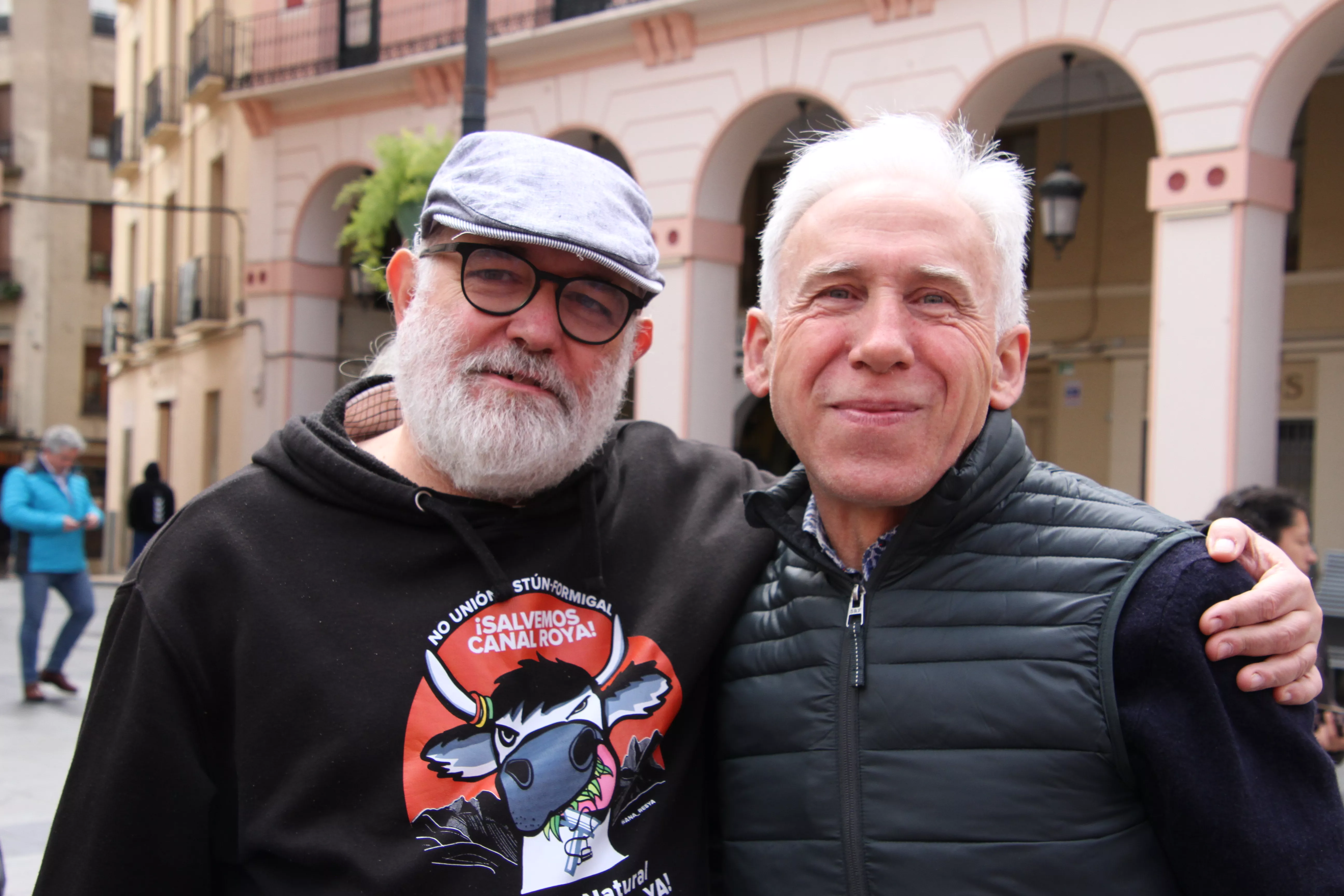 Manifestación del 1º de Mayo de UGT y CCOO en Huesca. Foto Carlos Neofato