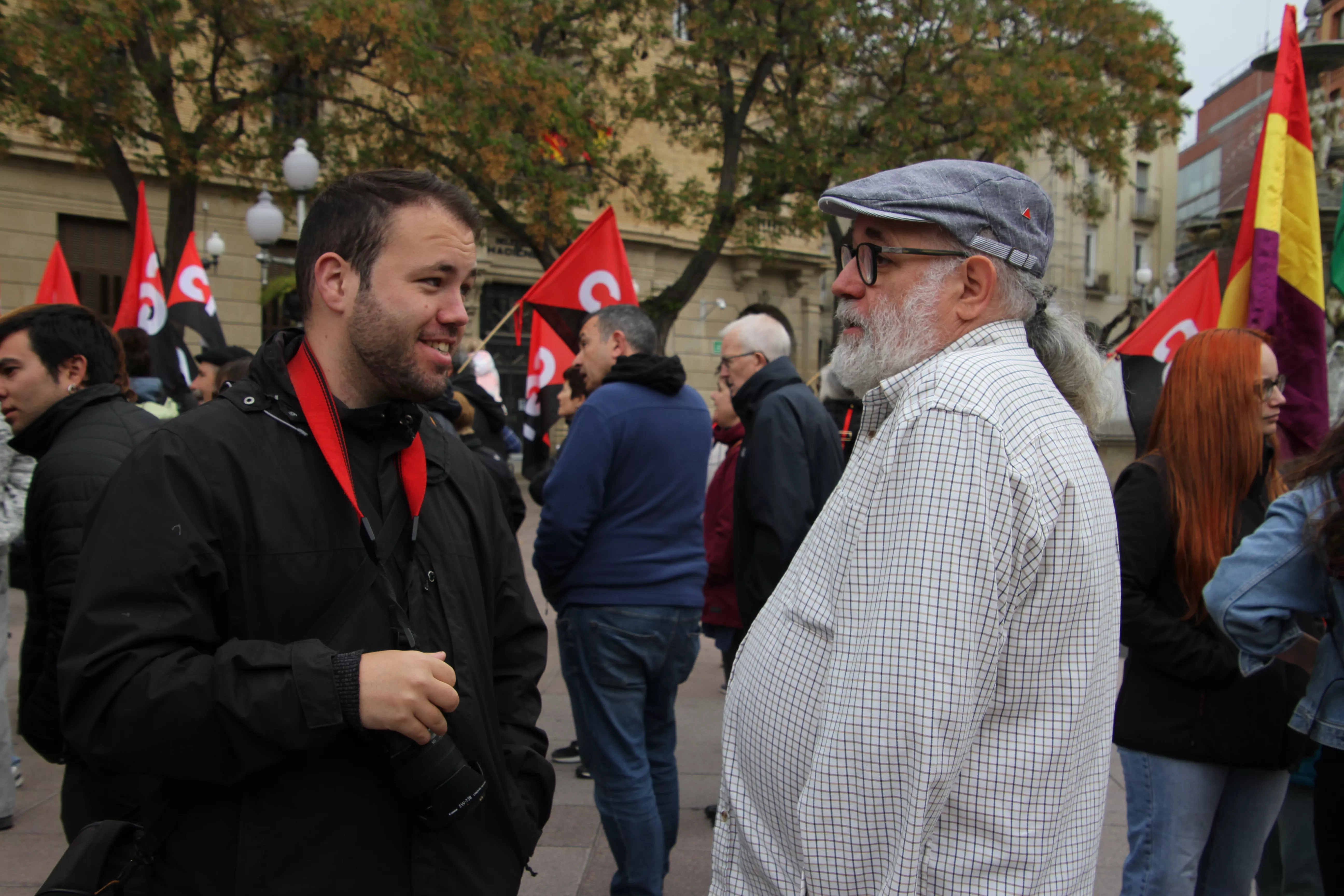 Manifestación de CGT y CNT el 1º de Mayo. Foto Carlos Neofato