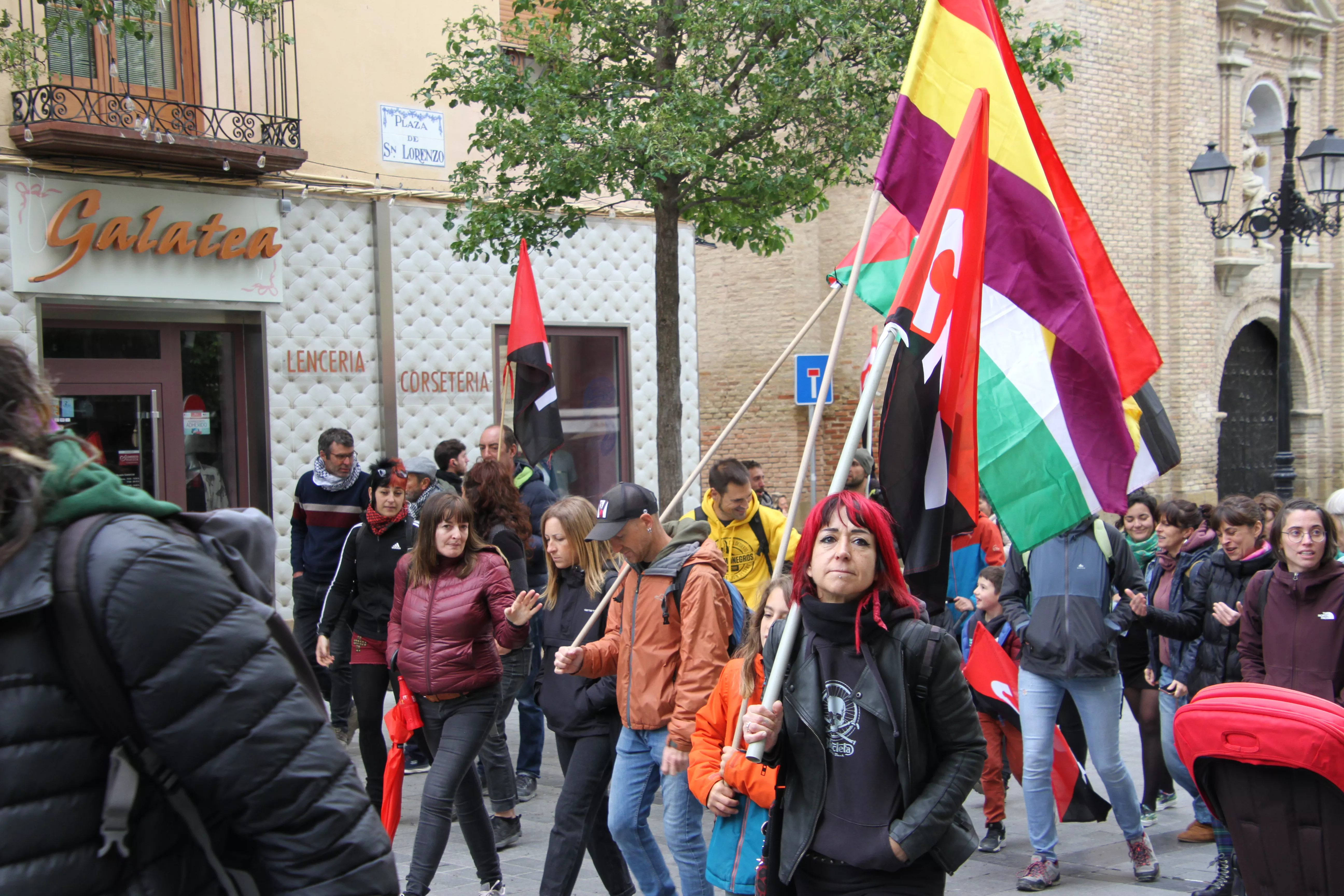 Manifestación de CGT y CNT el 1º de Mayo. Foto Carlos Neofato