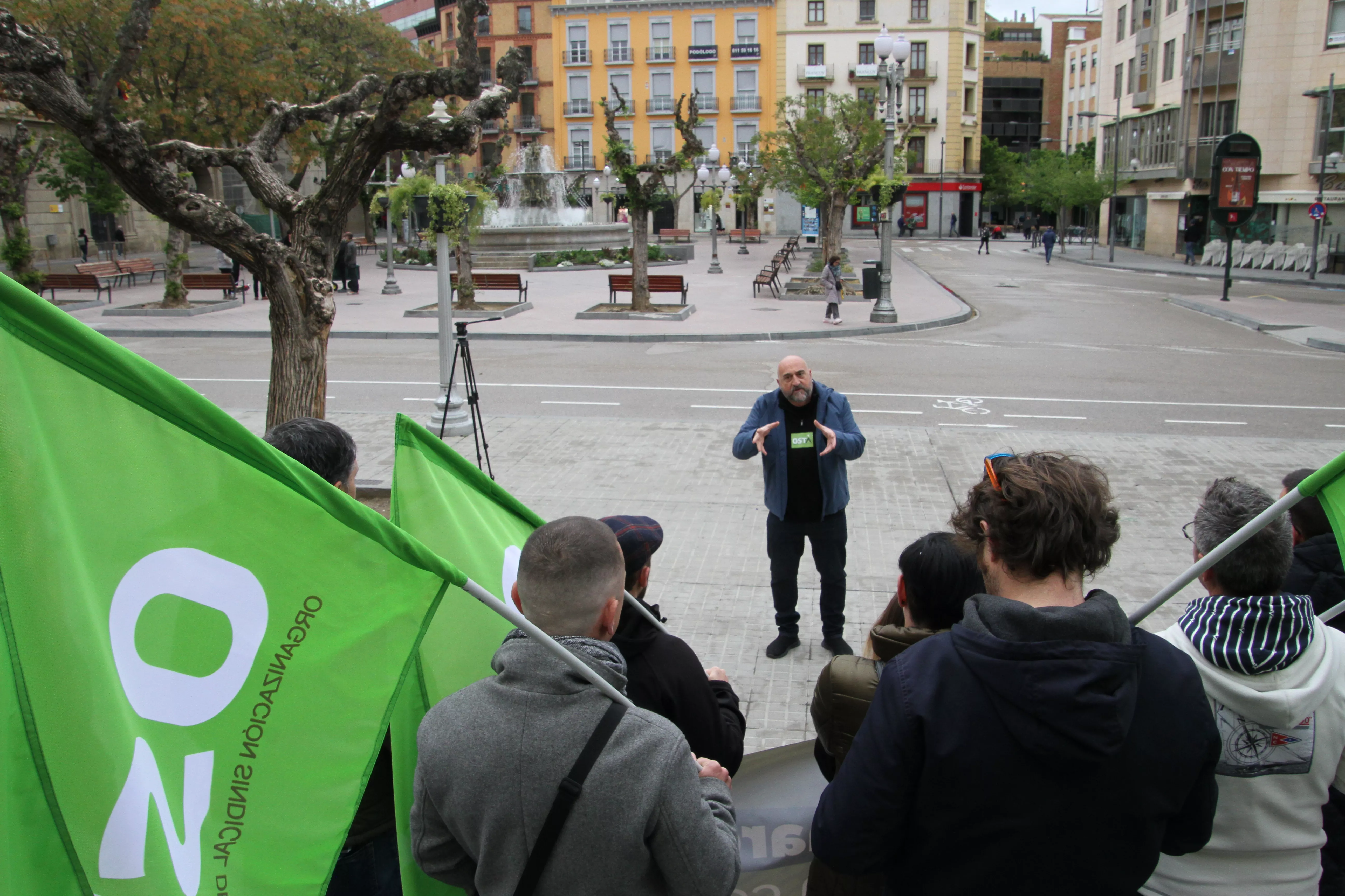 Manifestación Osta el 1º de Mayo. Foto Carlos Neofato