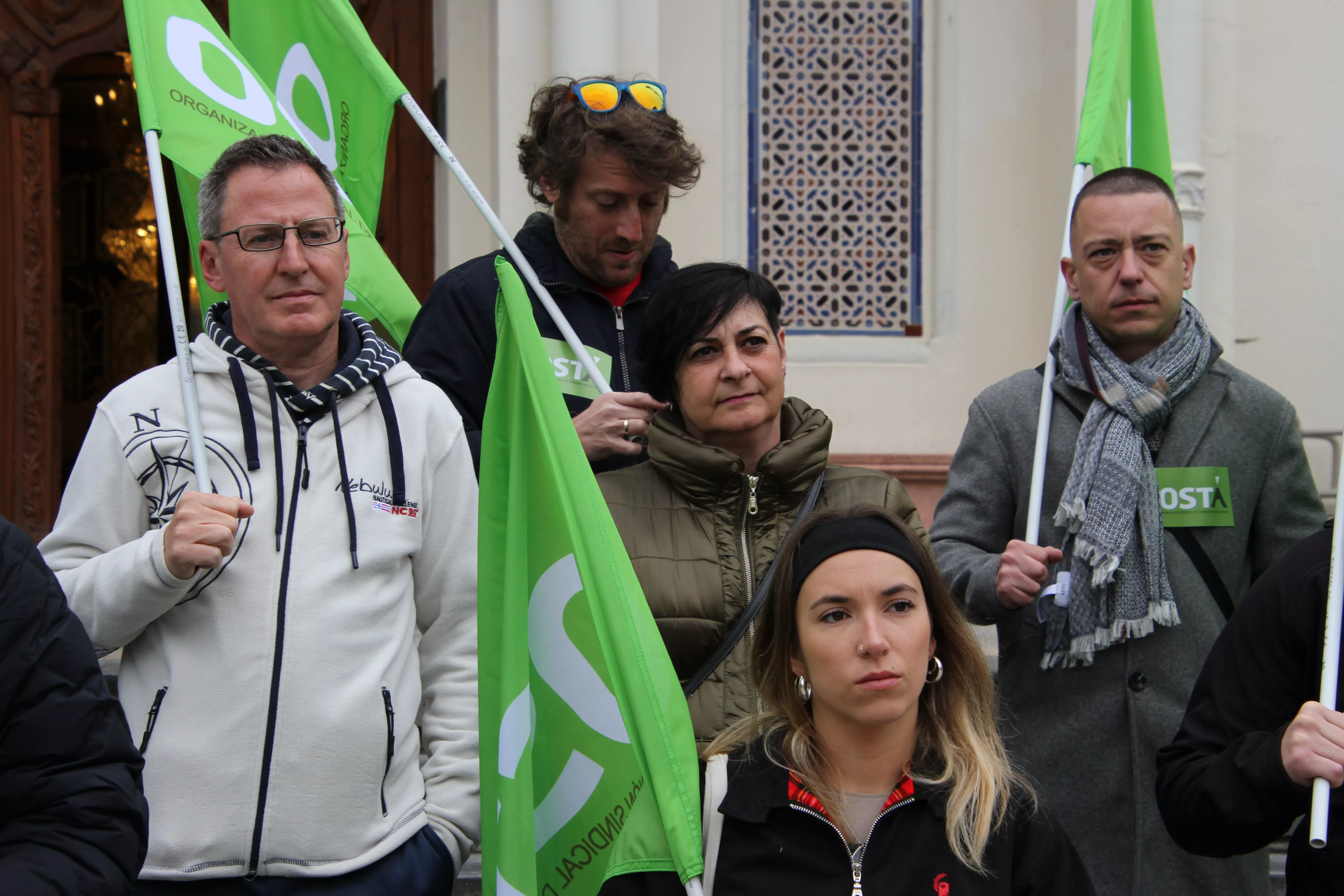 Manifestación Osta el 1º de Mayo. Foto Carlos Neofato