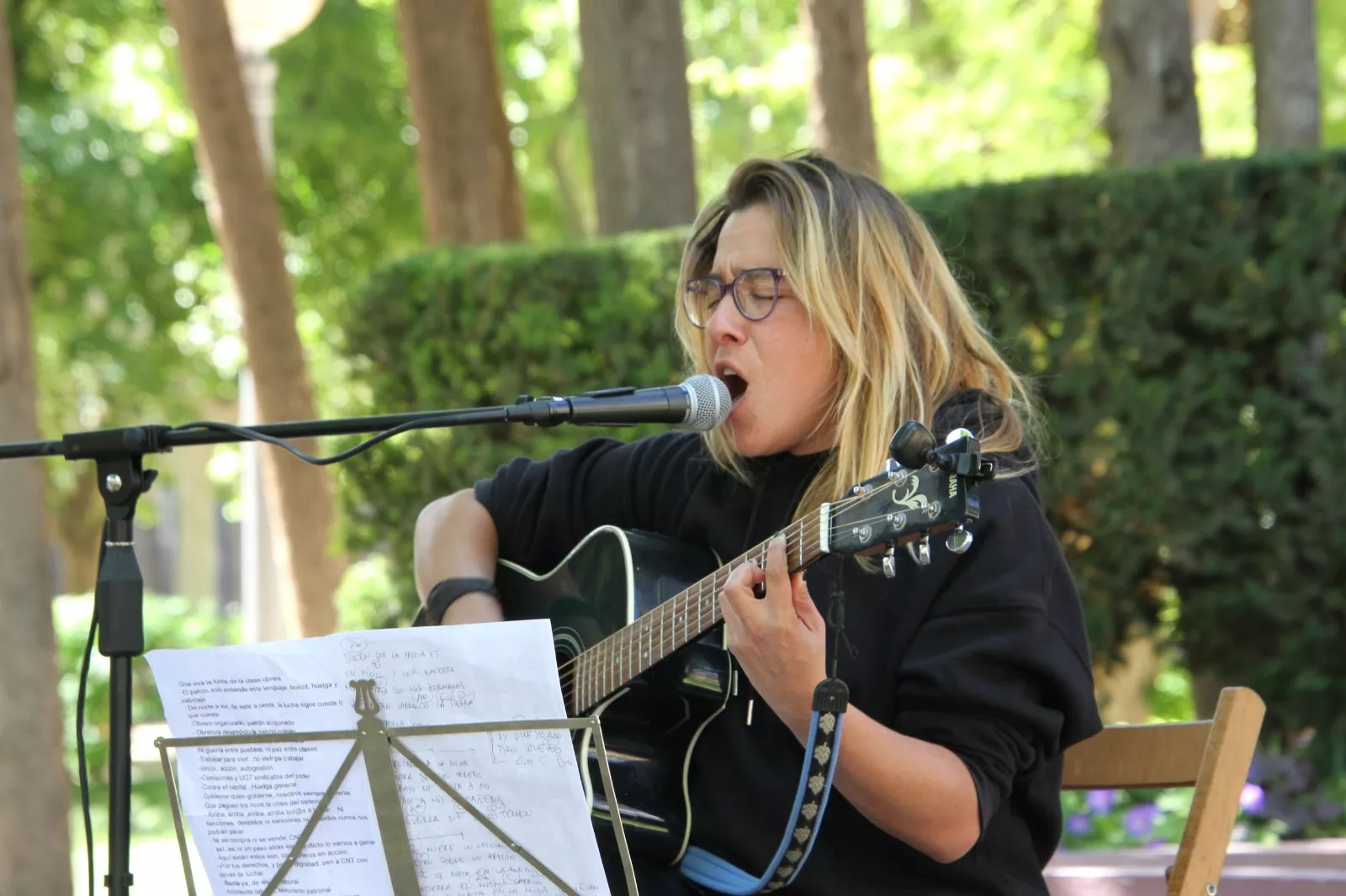 Concierto por la tarde. Foto Carlos Neofato