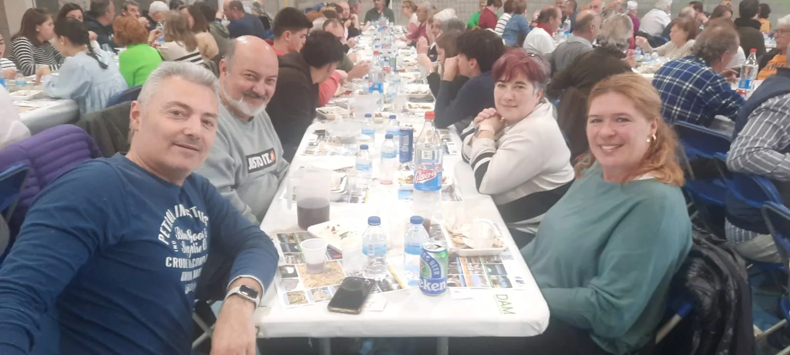 Fiesta de voluntarios en Ayerbe del Club Deportivo Padelante