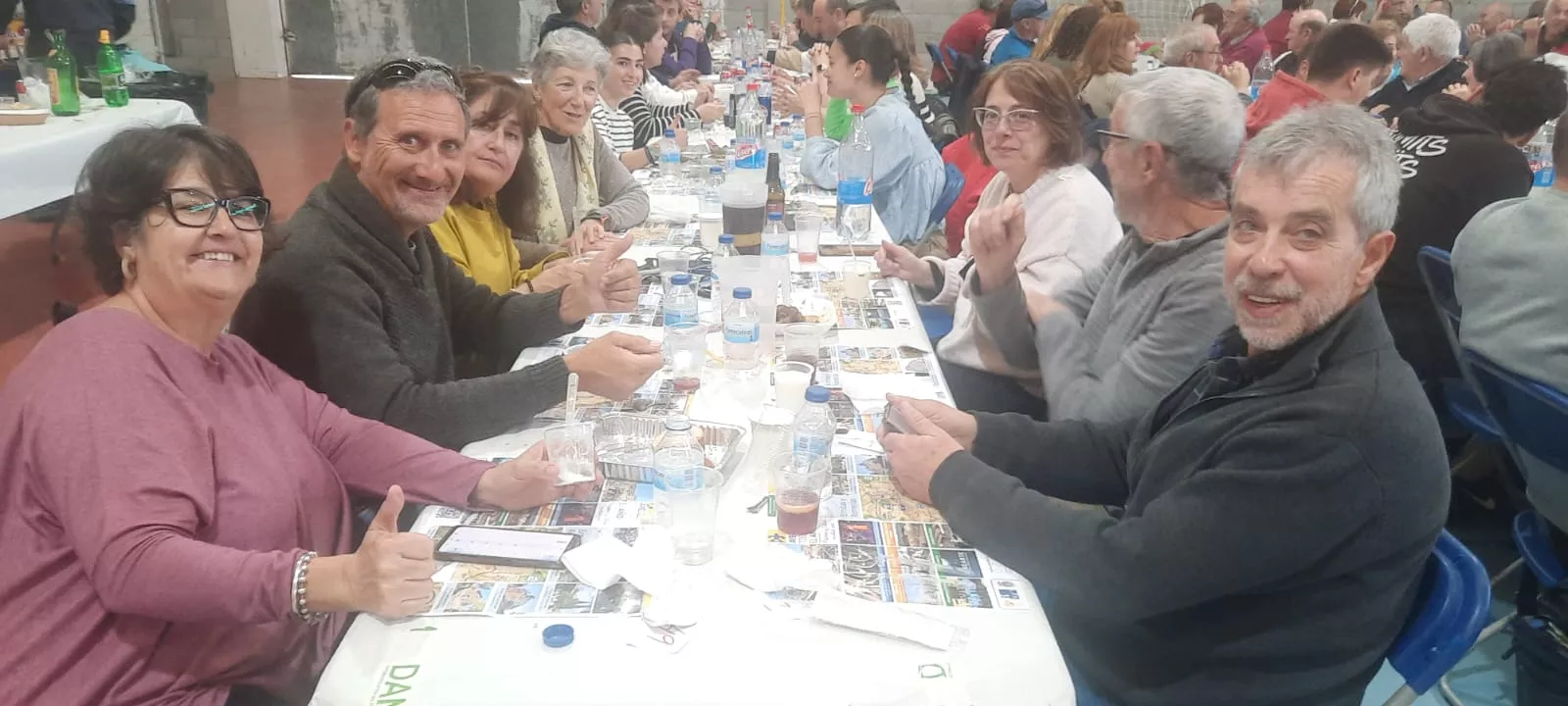 Fiesta de voluntarios en Ayerbe del Club Deportivo Padelante