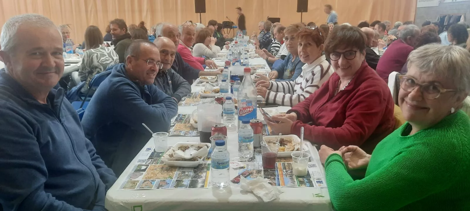 Fiesta de voluntarios en Ayerbe del Club Deportivo Padelante