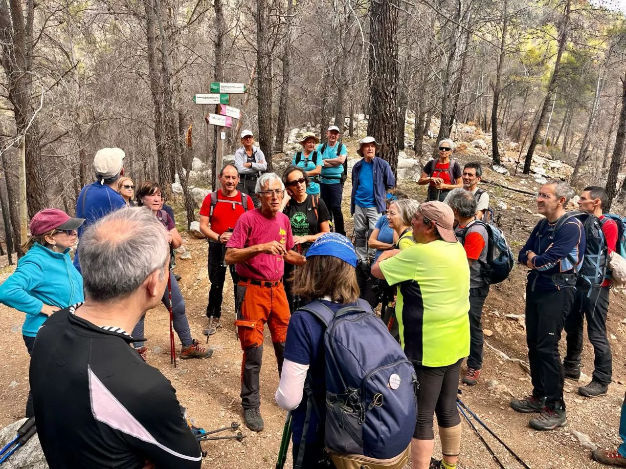 Excursión del Club Montaña Nabaín y Club Atlético Sobrarbe