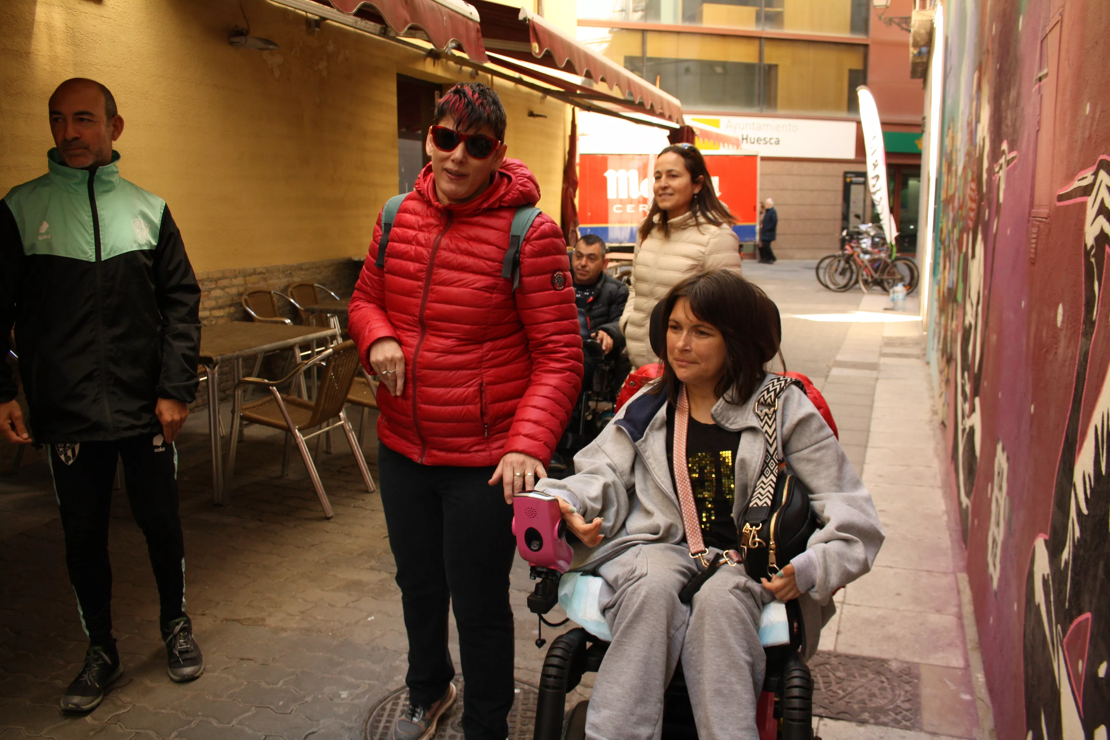 Primer mural colaborativo de Diversario. Foto Meliza Armoa 