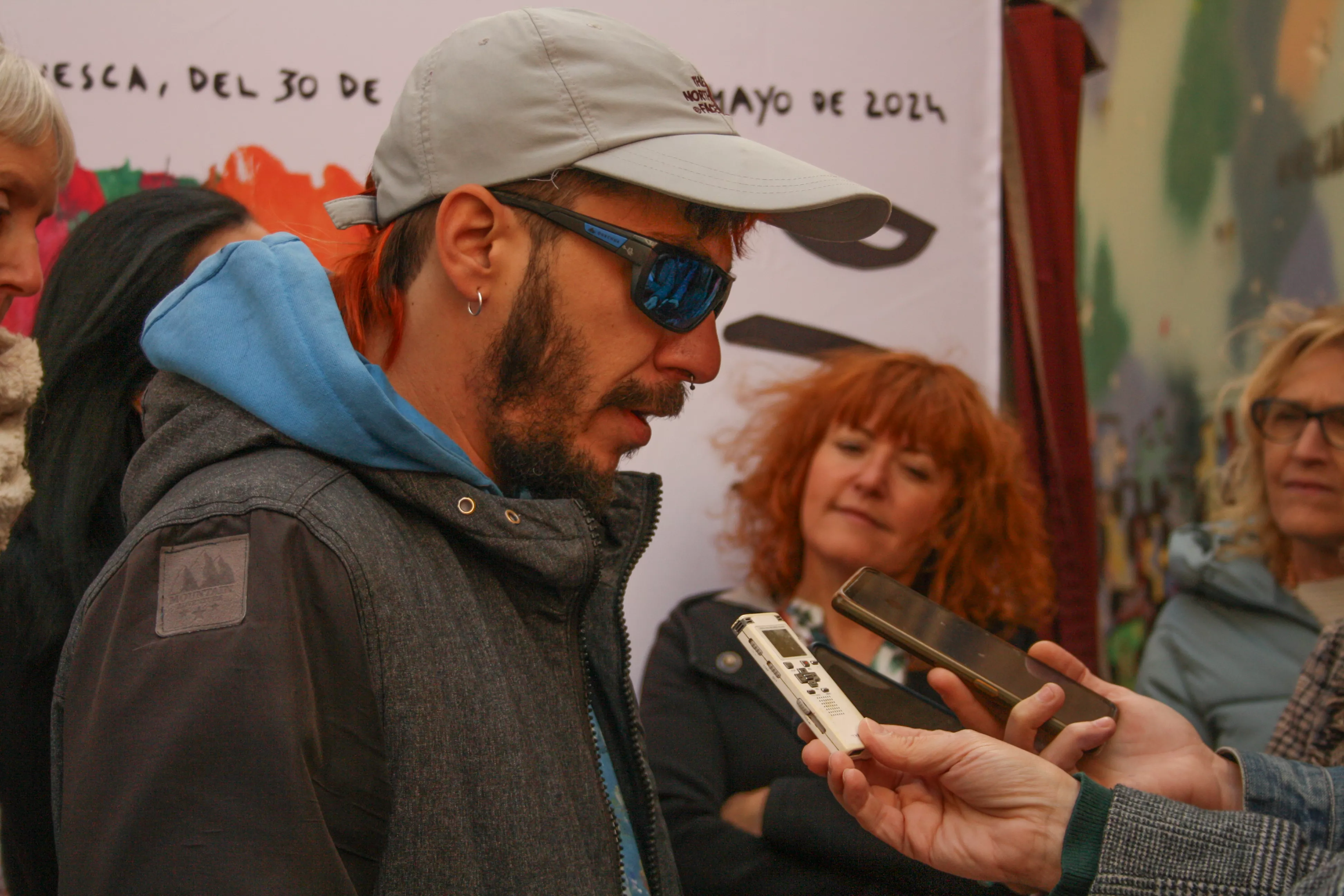 Primer mural colaborativo de Diversario. Foto Meliza Armoa 