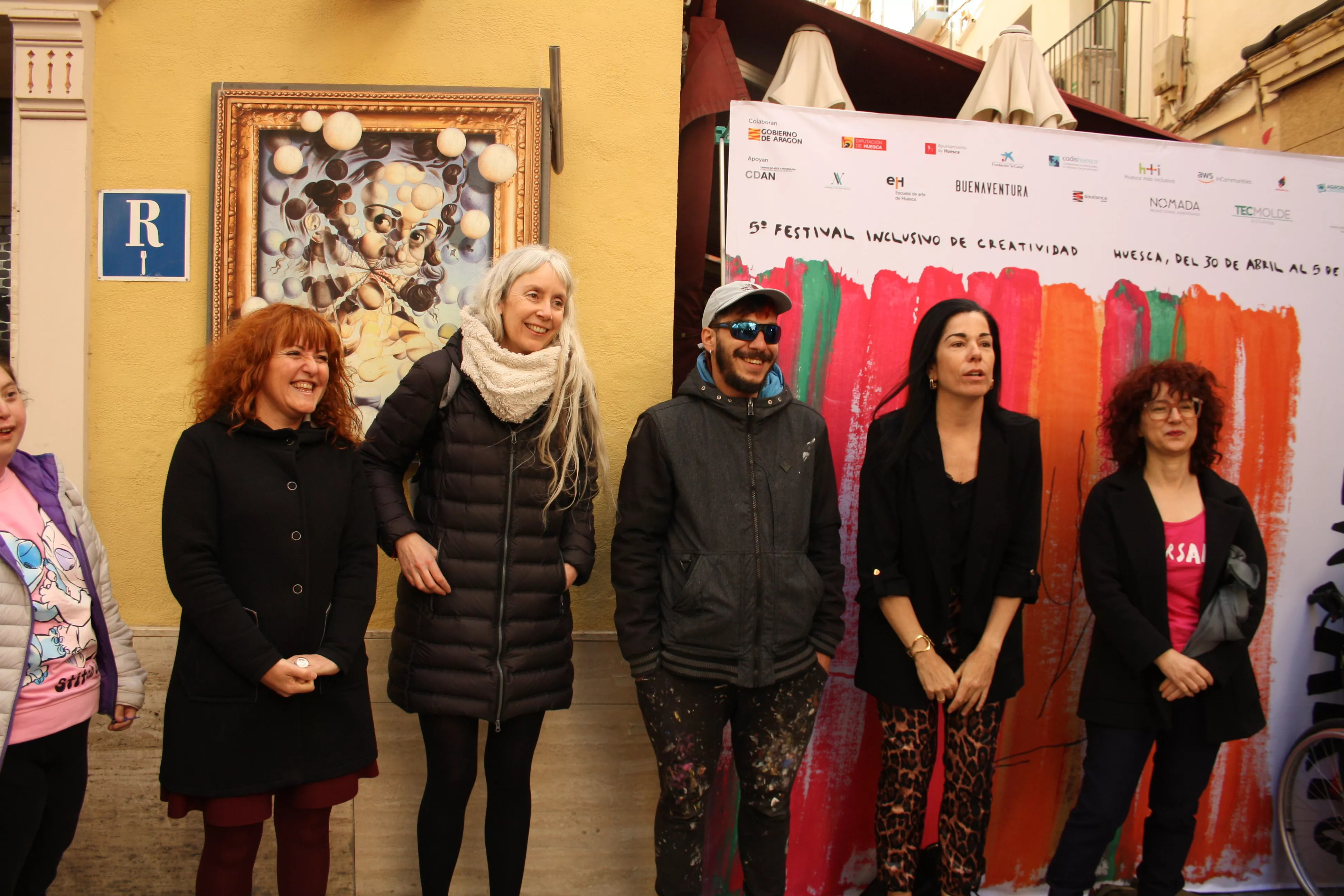 Primer mural colaborativo de Diversario. Foto Meliza Armoa 