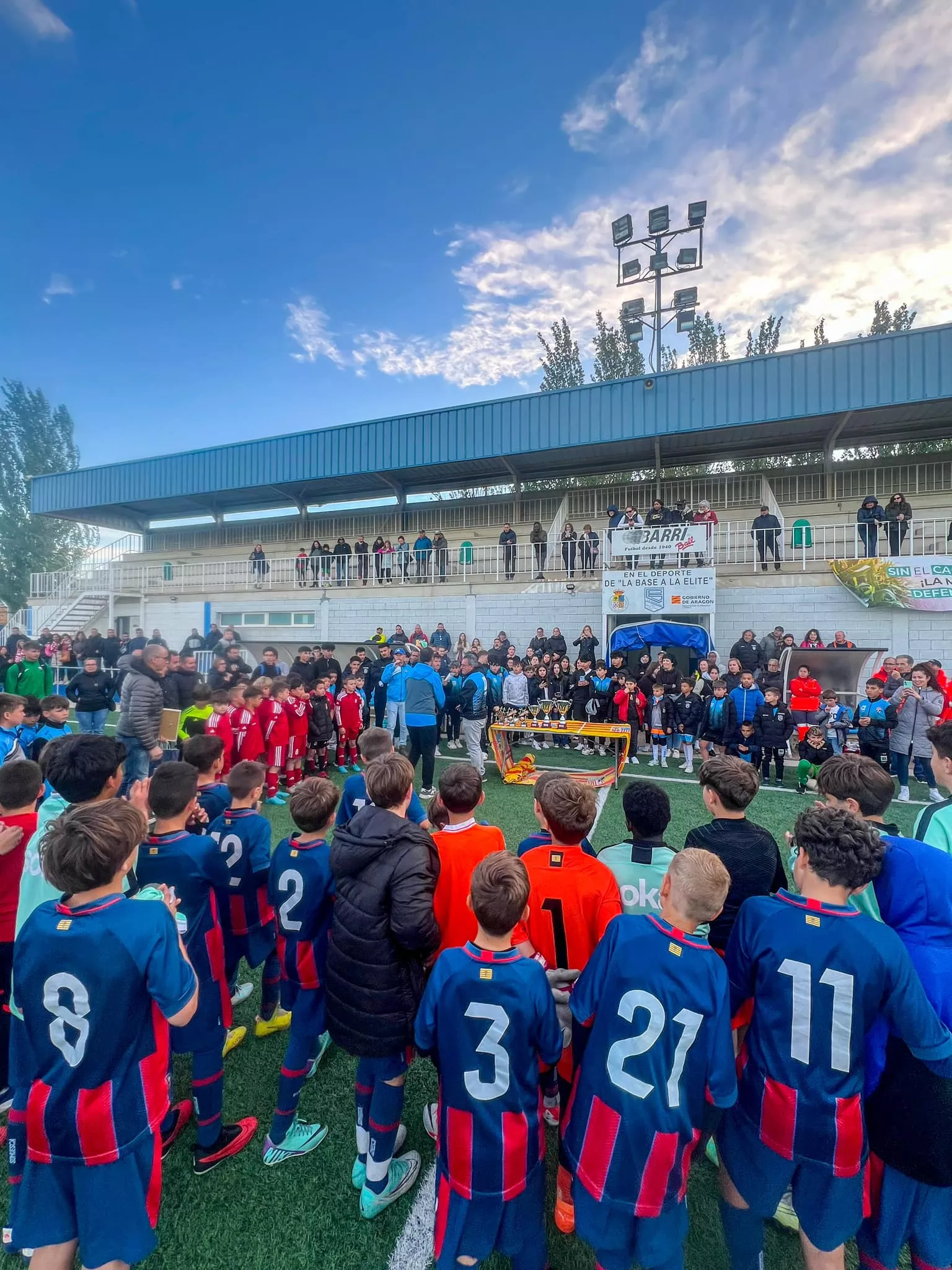Entrega de premios del I Torneo Manu Tena.