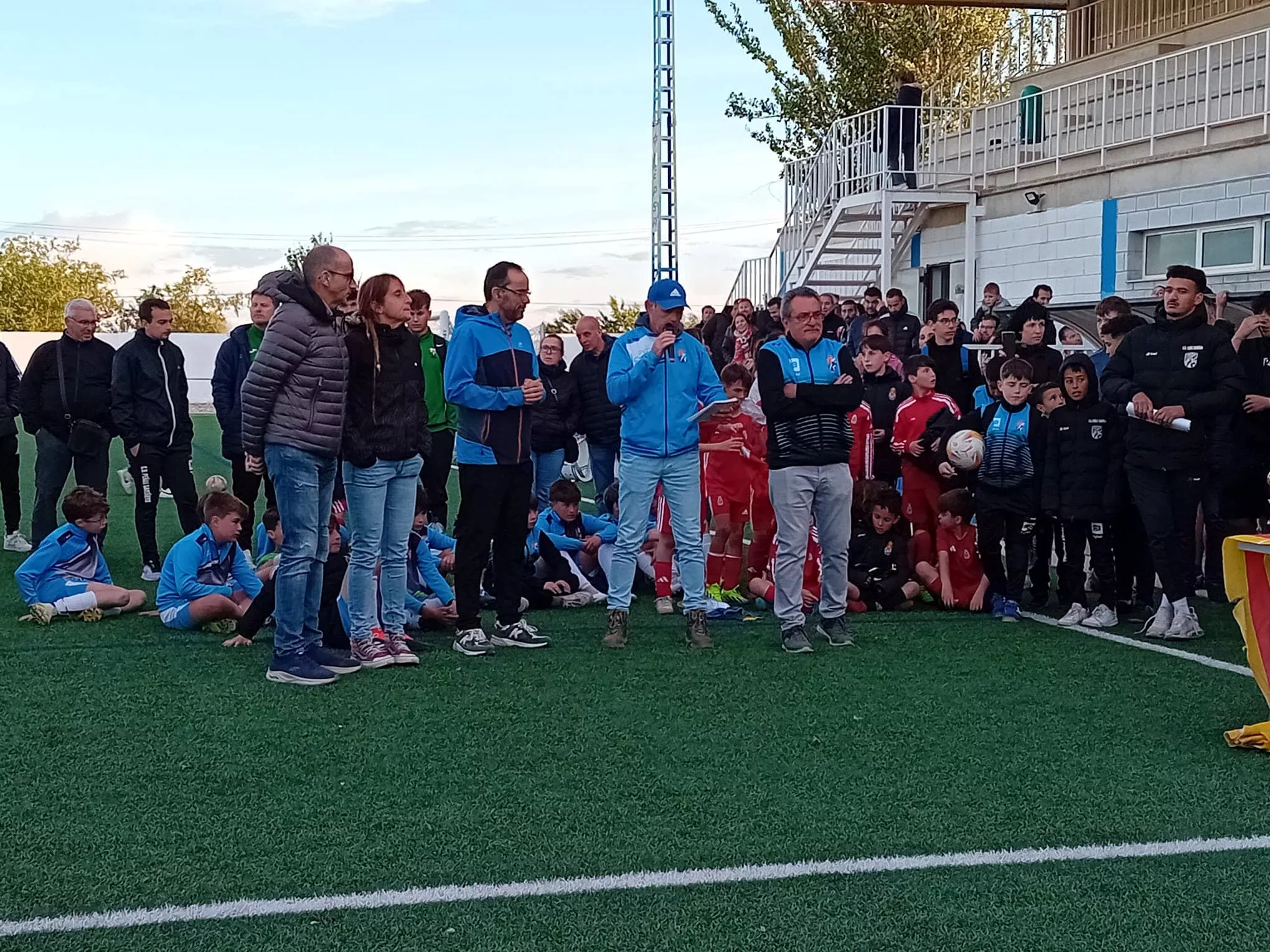 Entrega de premios del I Torneo Manu Tena.