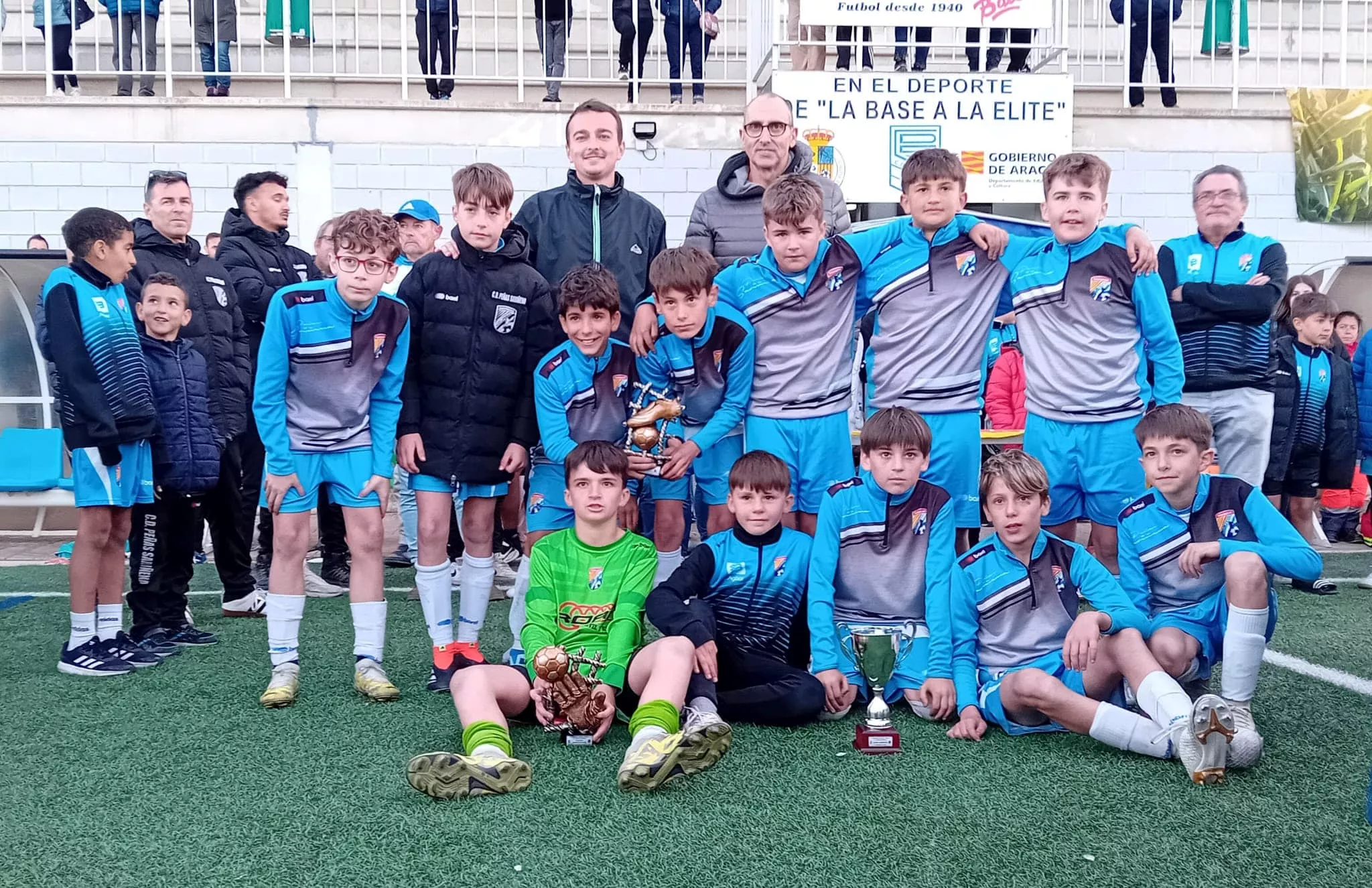 Entrega de premios del I Torneo Manu Tena.