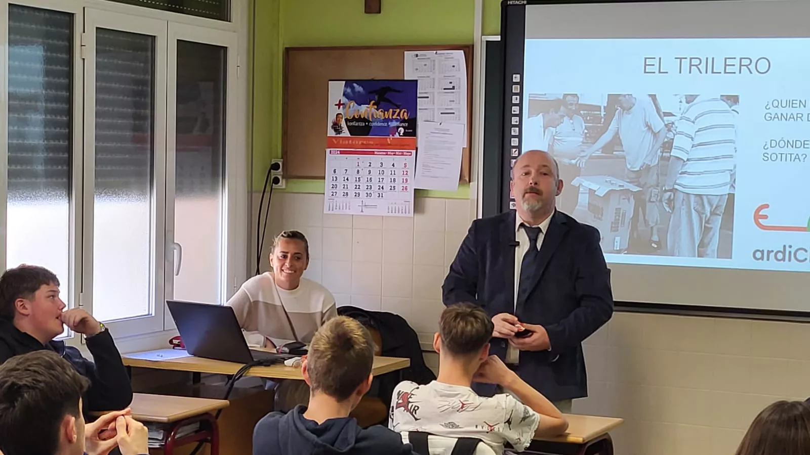 Conferencia de Carlos Solano en San Viator