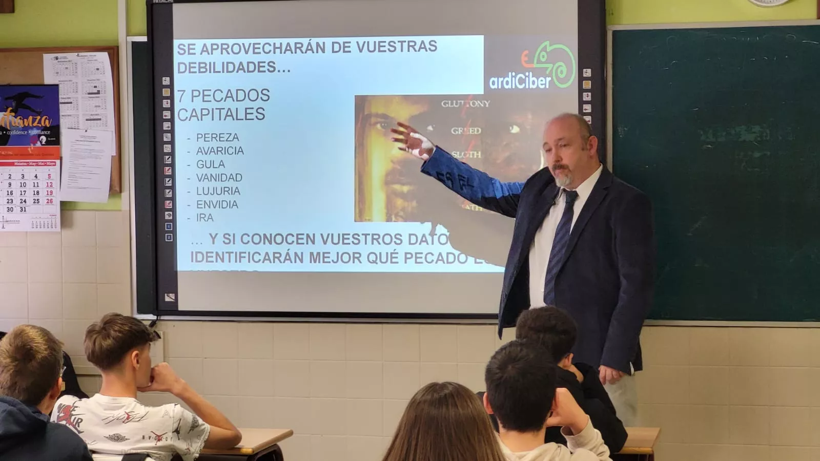 Conferencia de Carlos Solano en San Viator