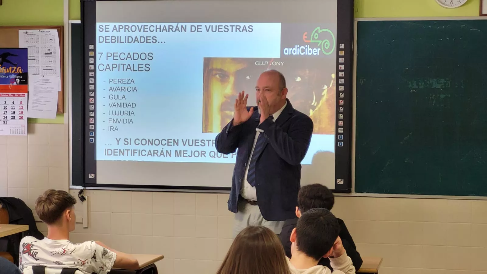 Conferencia de Carlos Solano en San Viator