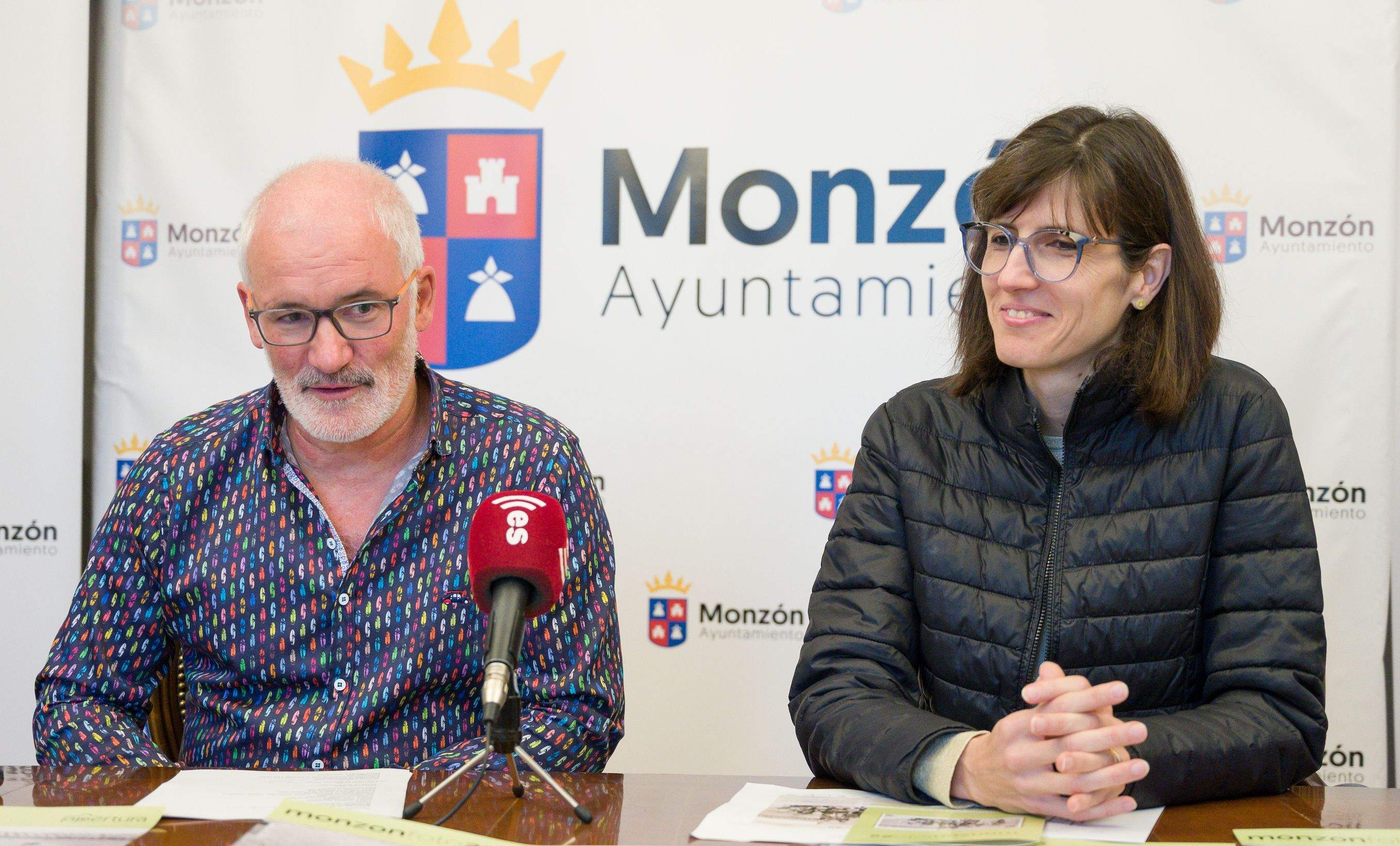 Presentación esta mañana de Monzonfoto 2022. Foto Jose Angel Pueyo 