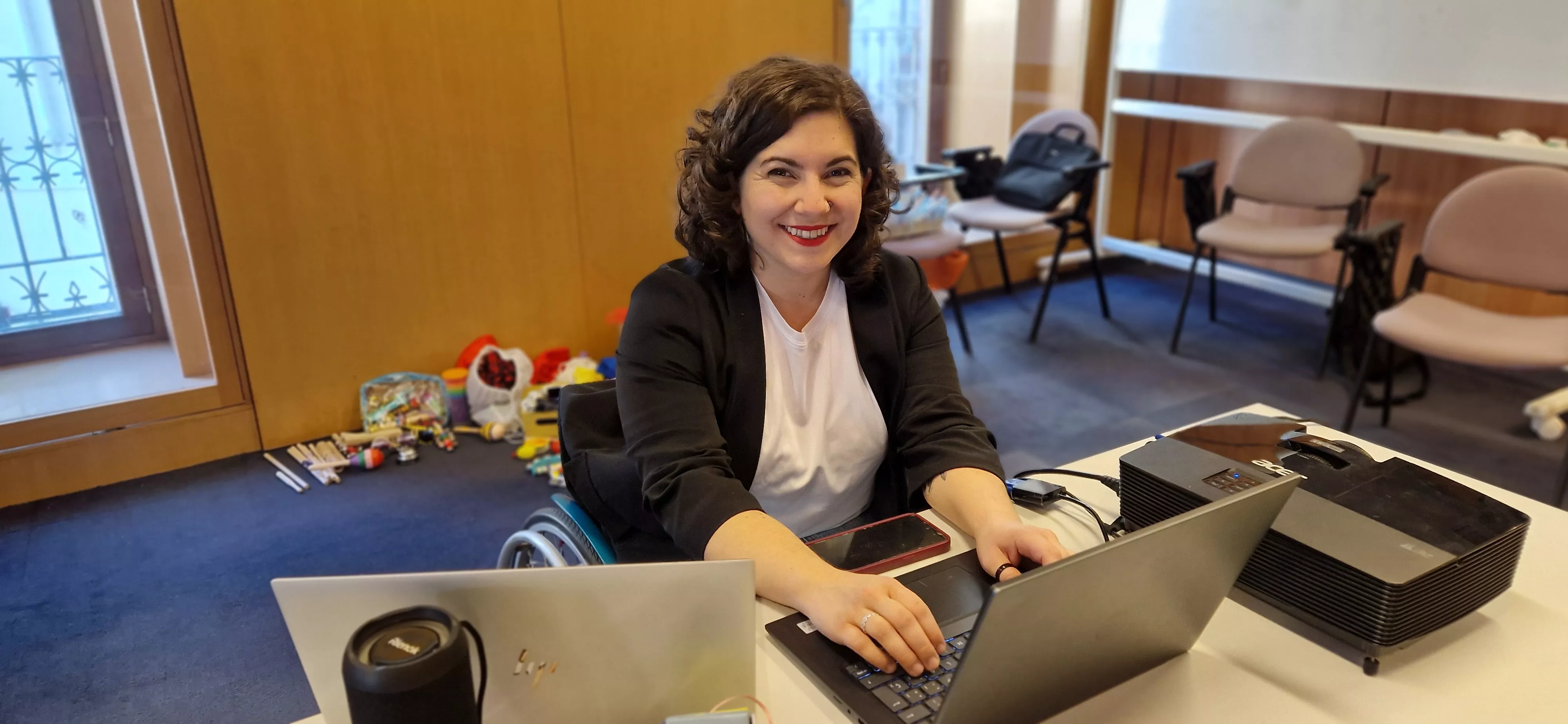 Taller de Marina Joven en Diversario 2024. Foto Myriam Martínez