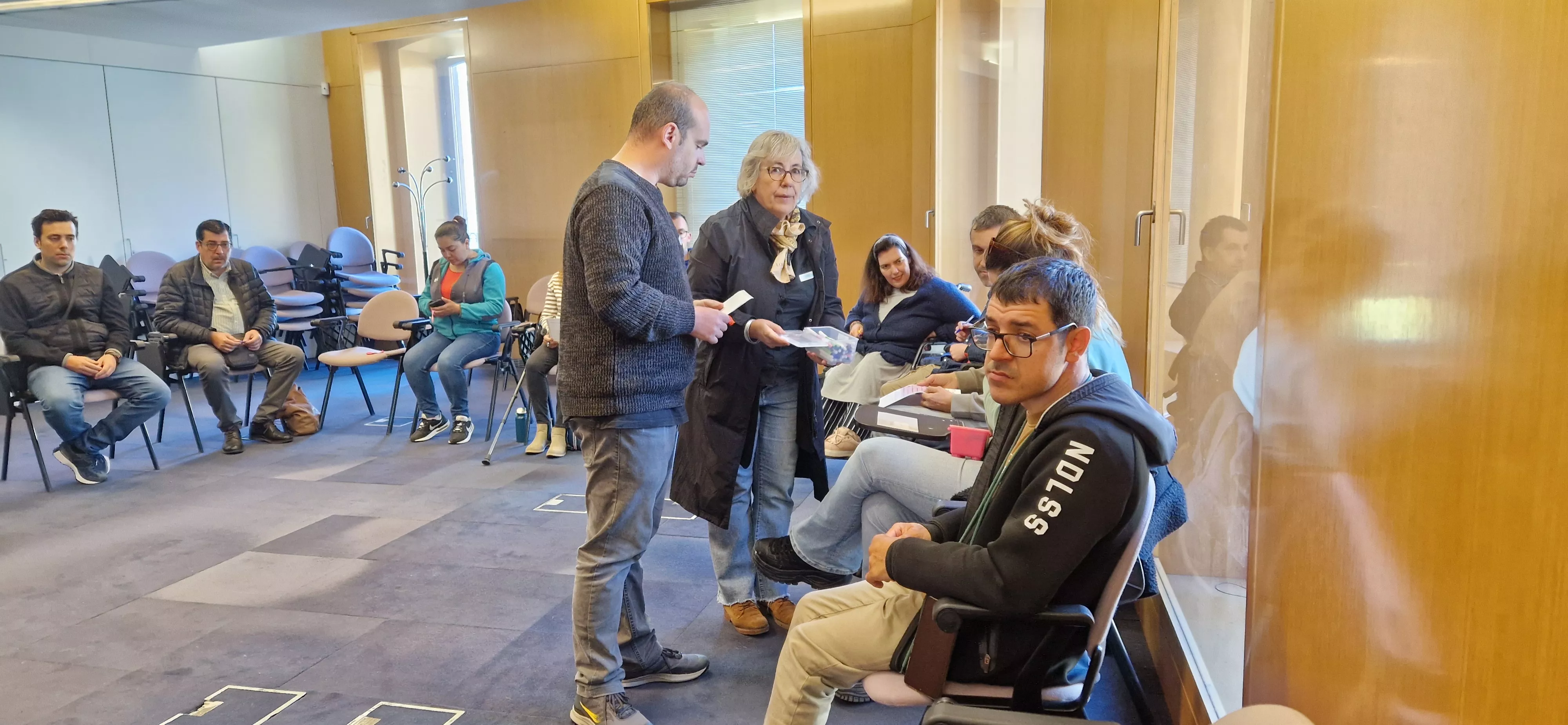 Taller de Marina Joven en Diversario 2024. Foto Myriam Martínez