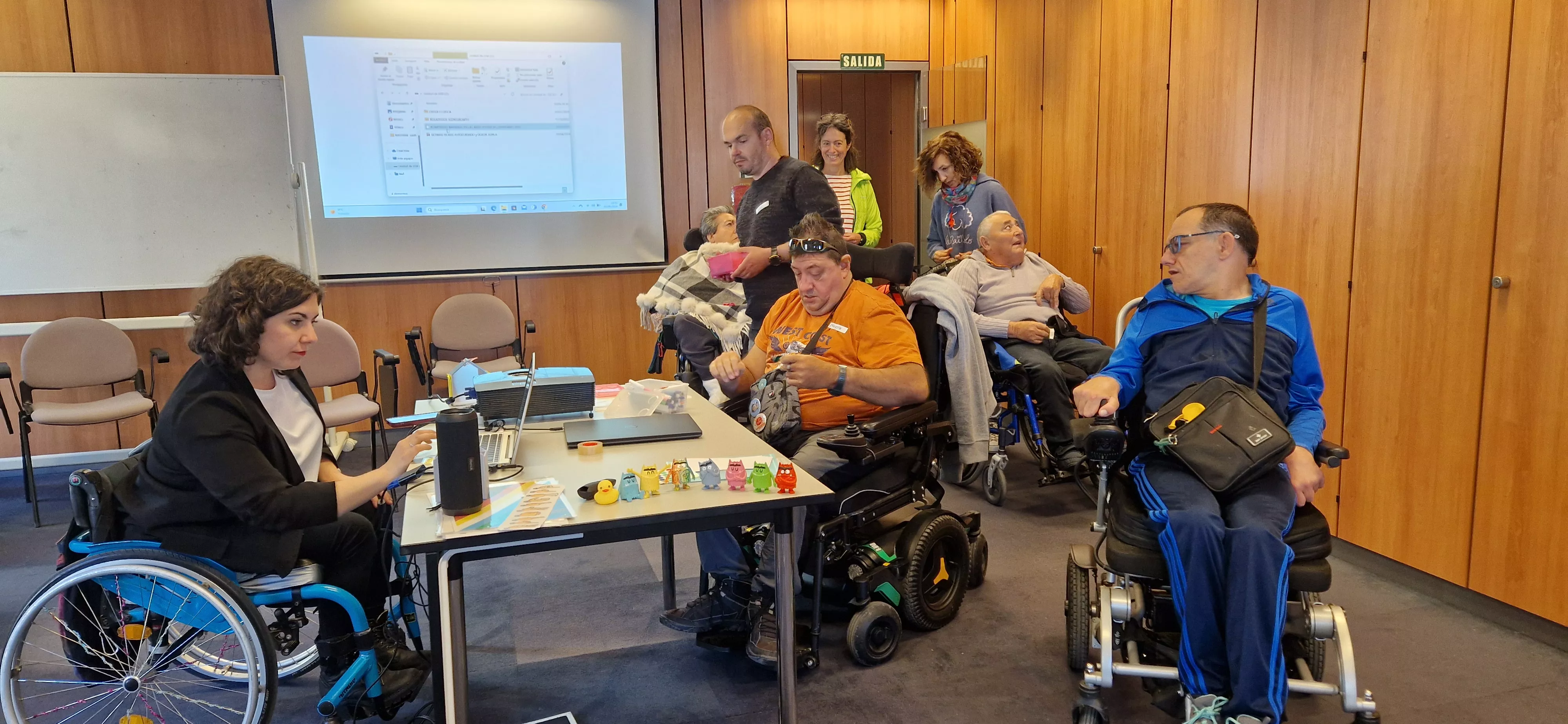 Taller de Marina Joven en Diversario 2024. Foto Myriam Martínez