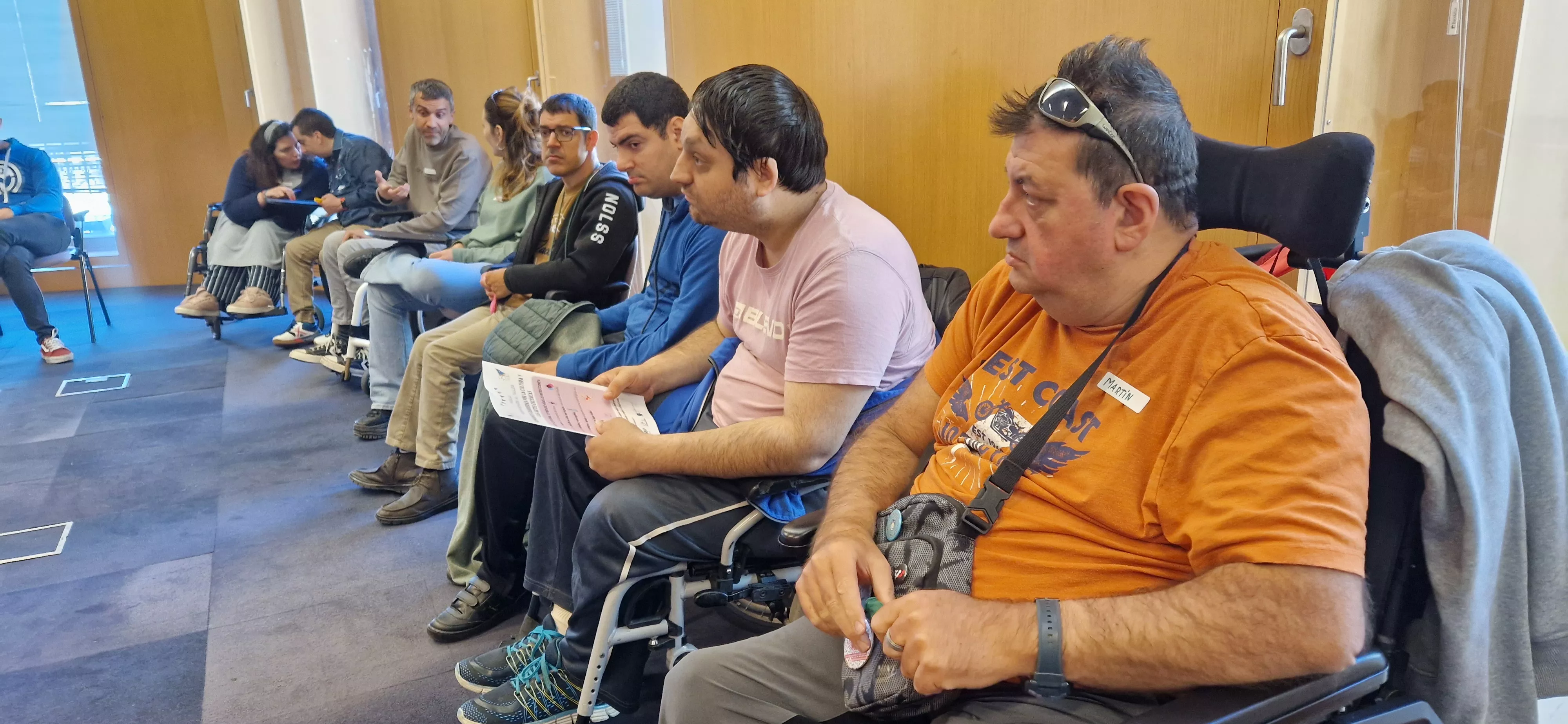 Taller de Marina Joven en Diversario 2024. Foto Myriam Martínez