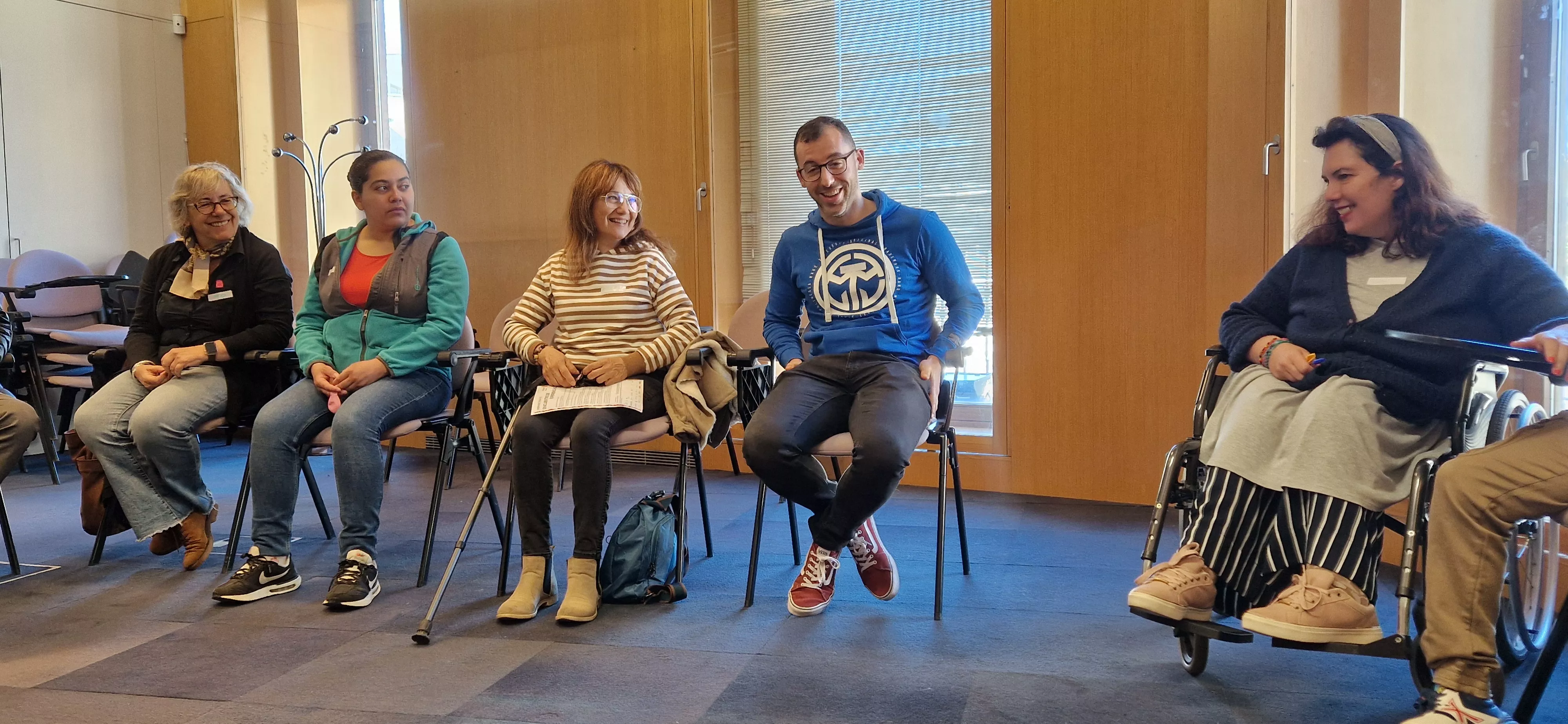 Taller de Marina Joven en Diversario 2024. Foto Myriam Martínez 