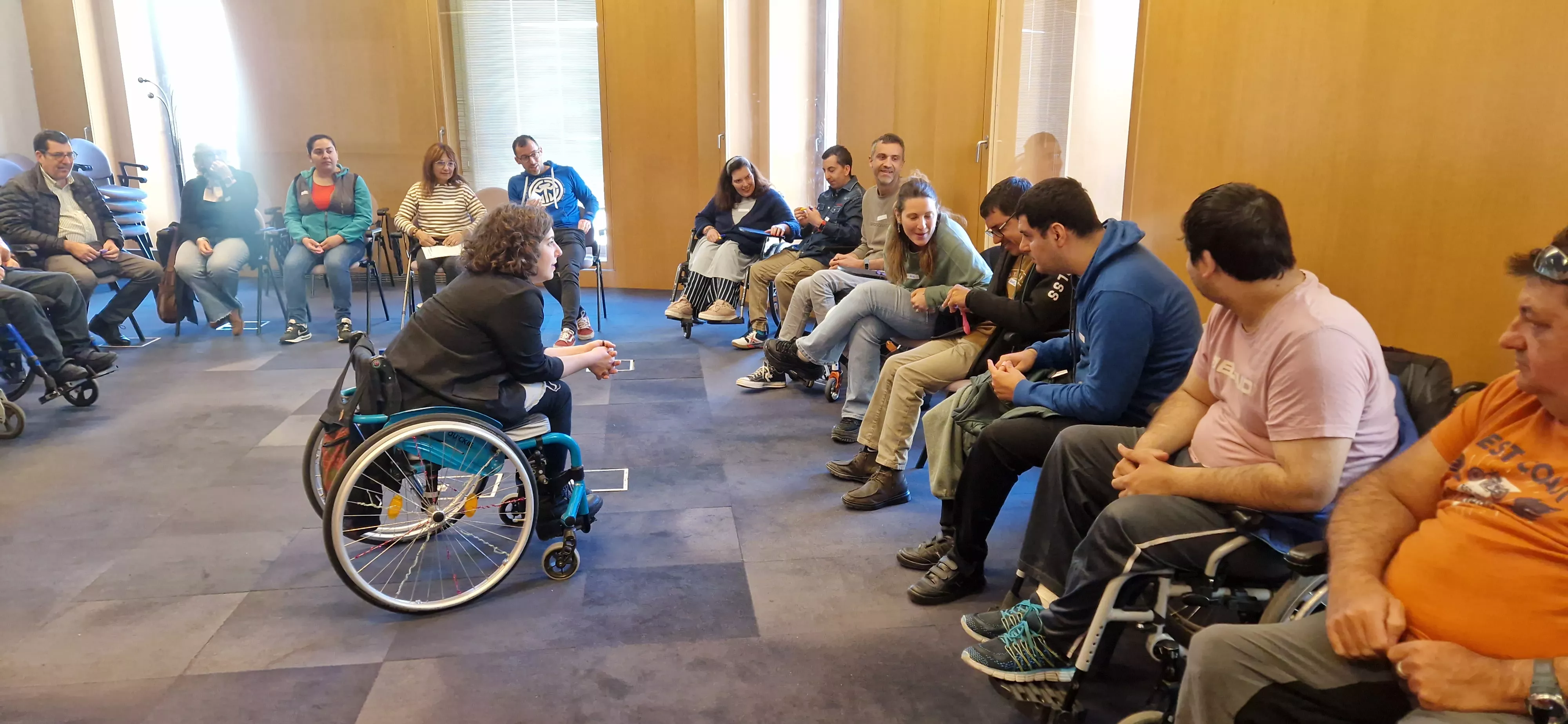 Taller de Marina Joven en Diversario 2024. Foto Myriam Martínez 