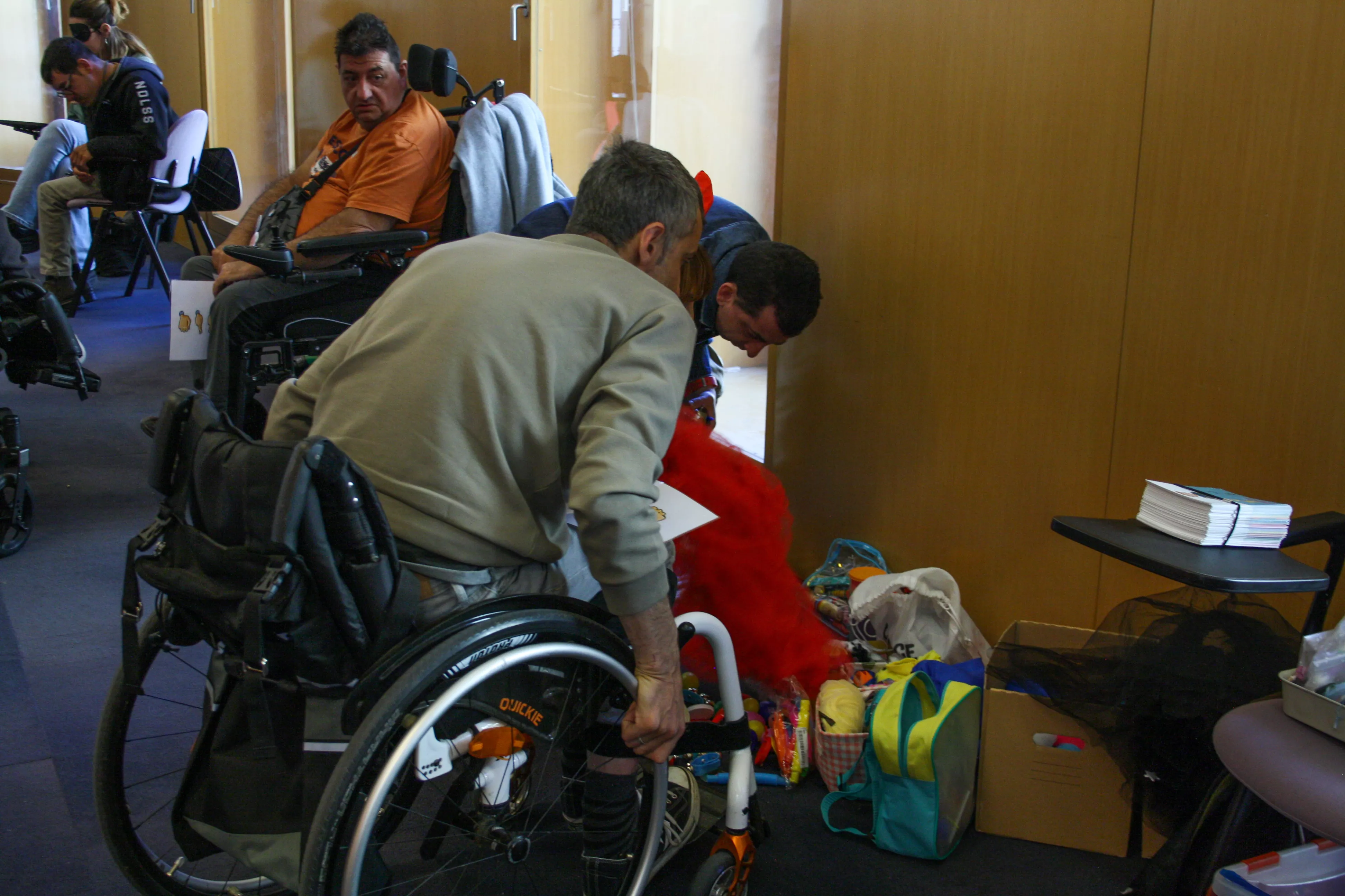 Taller de Marina Joven en Diversario 2024. Foto Meliza Armoa 