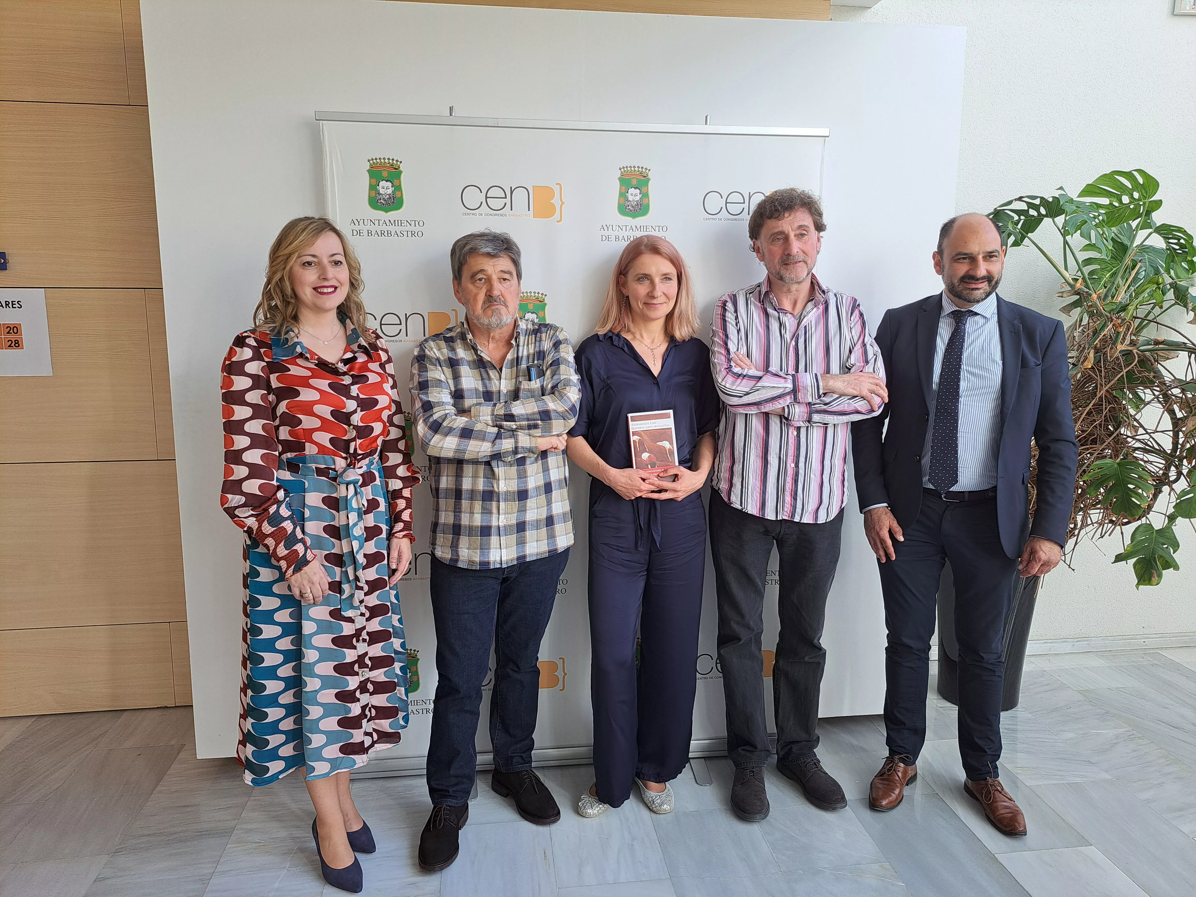Entrega de los premios del Certamen Literario Ciudad de Barbastro 2023.