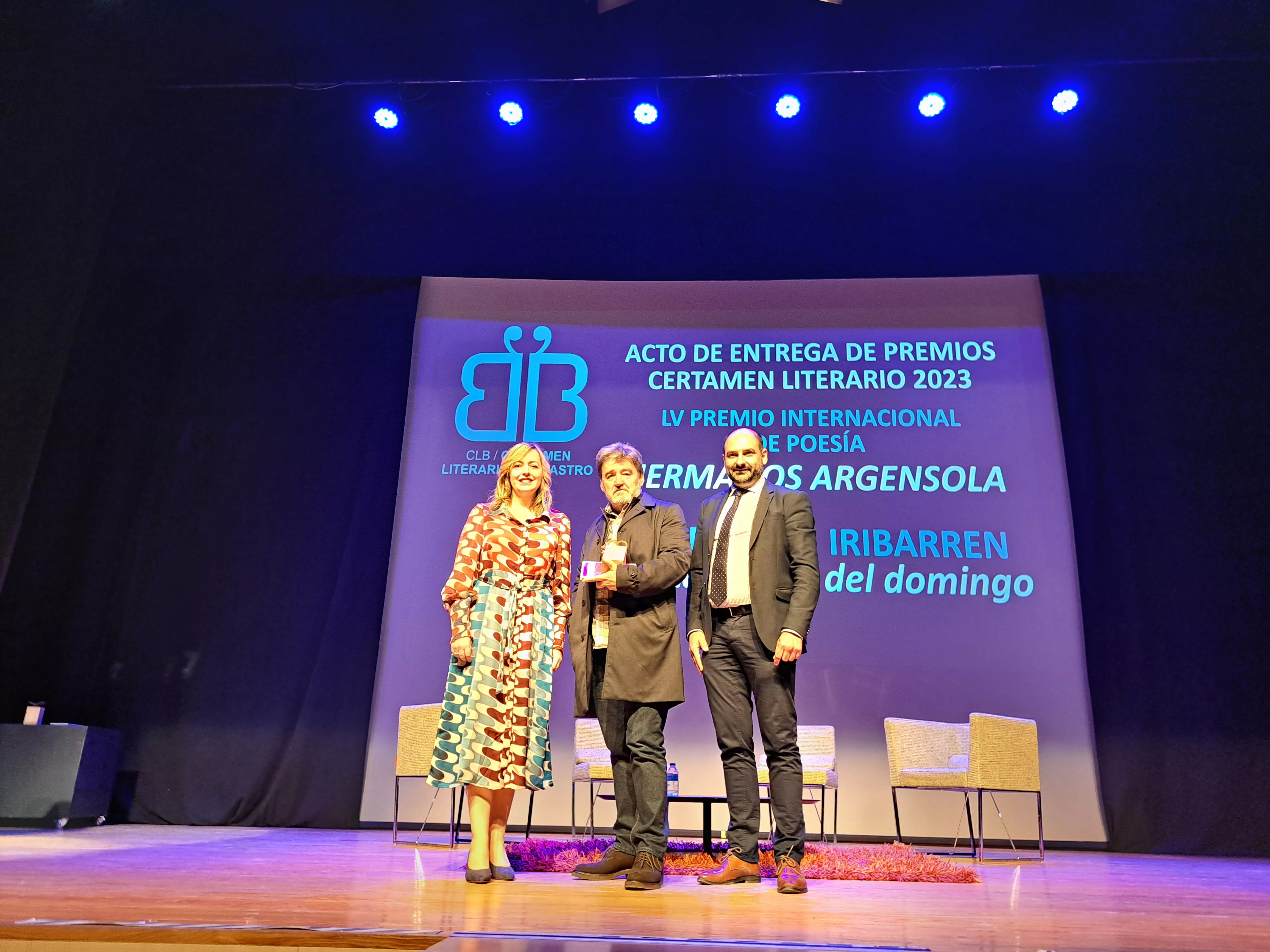 Entrega de los premios del Certamen Literario Ciudad de Barbastro 2023.